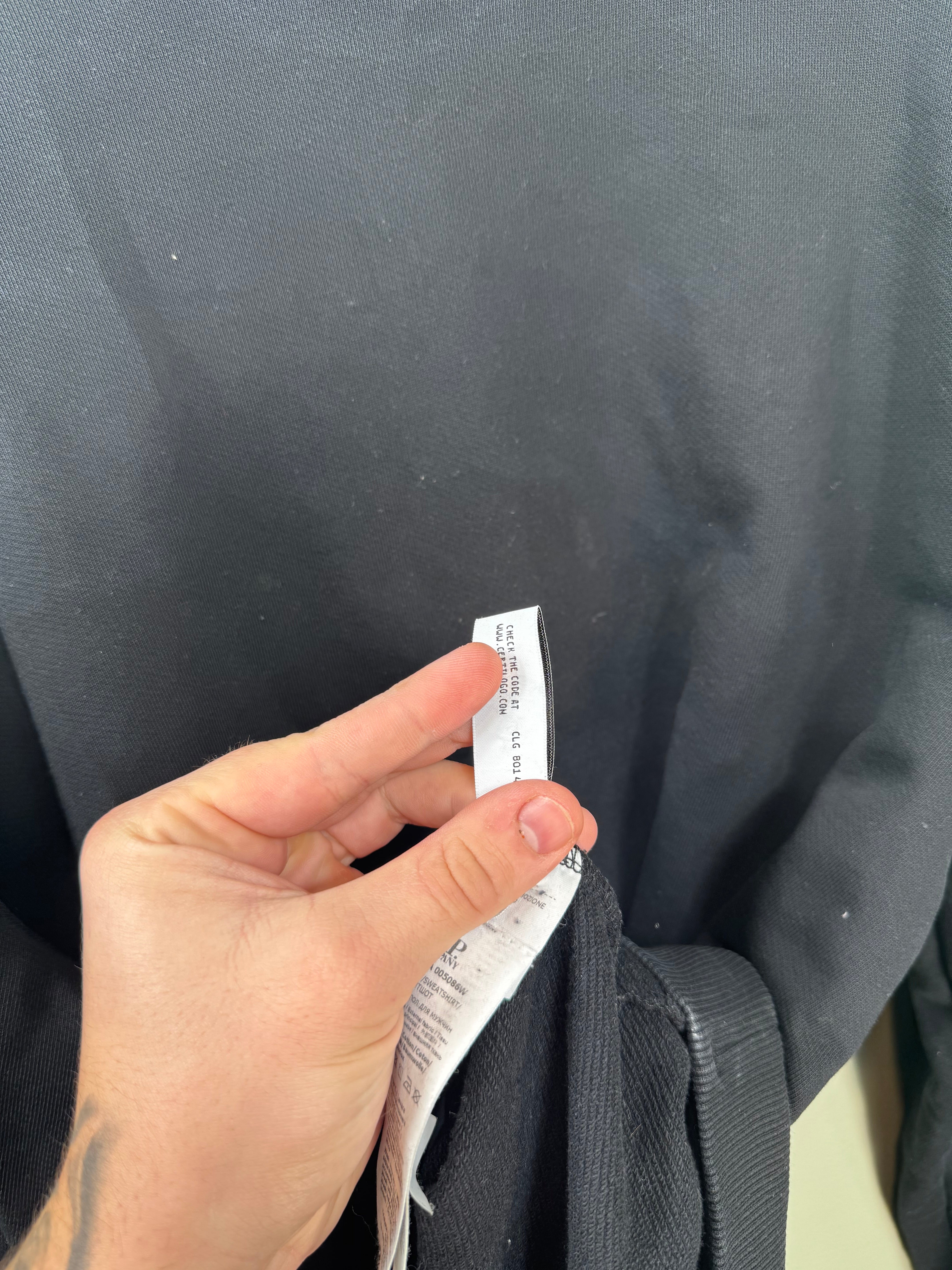 C.P. Company Black Jumper