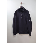 C.P. Company Black 1/4 Zip Jumper