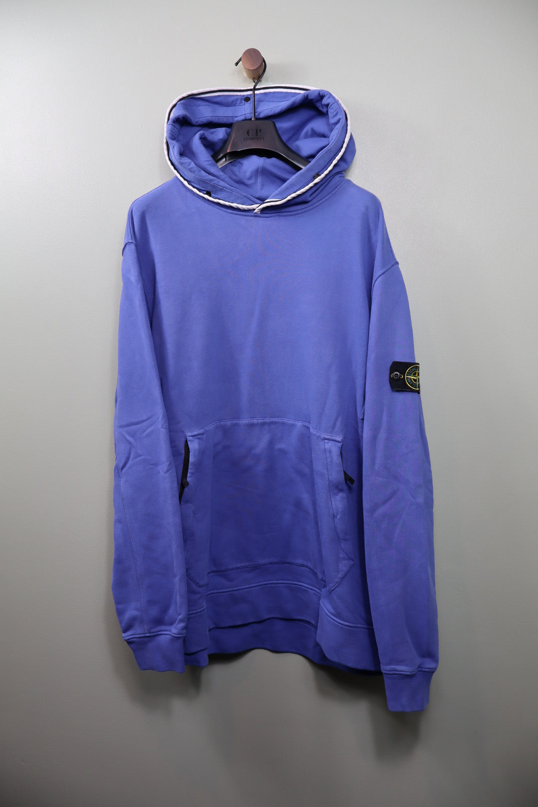 Stone Island Blue Hoodie
