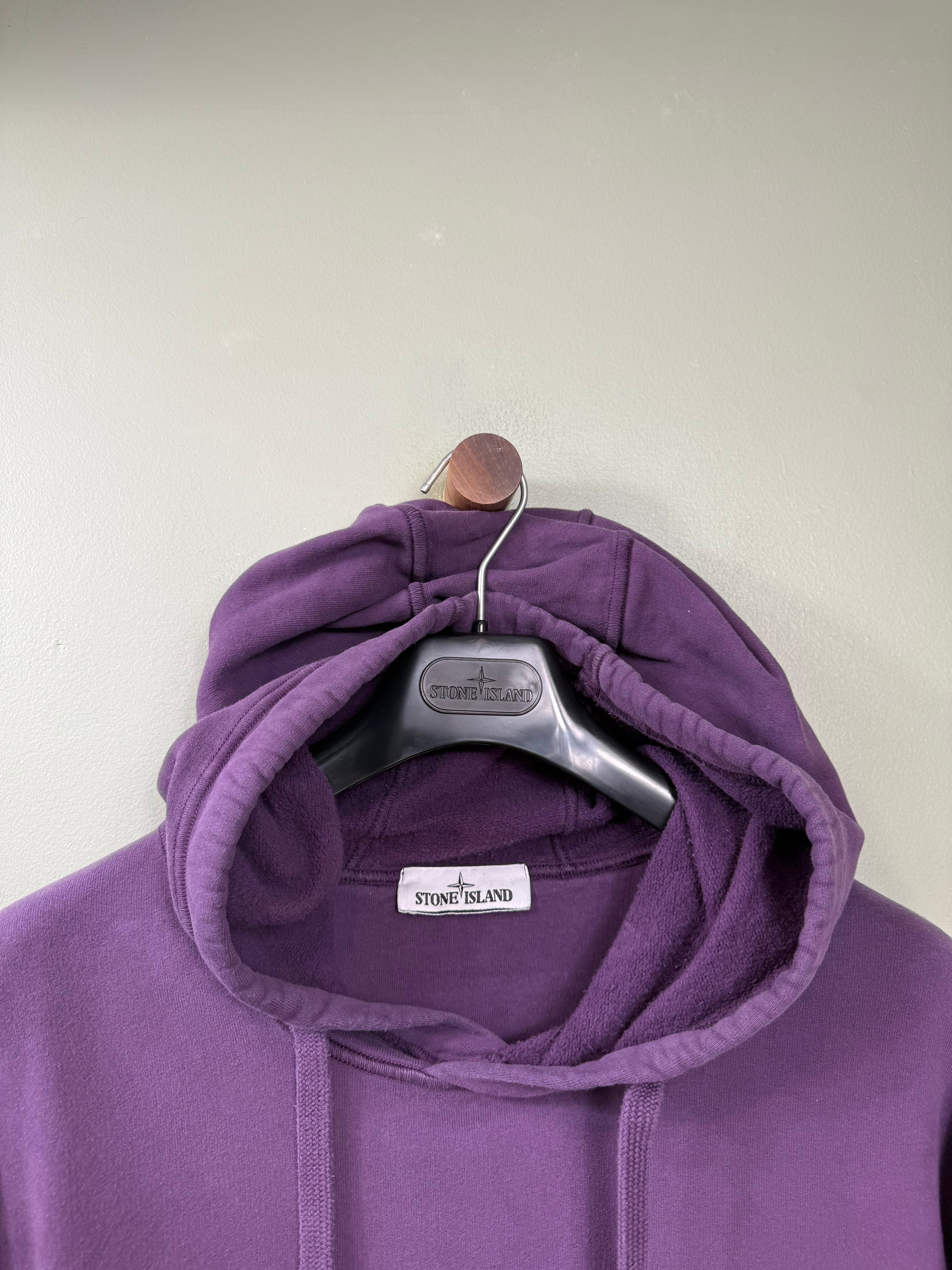 Stone Island Purple Hoodie