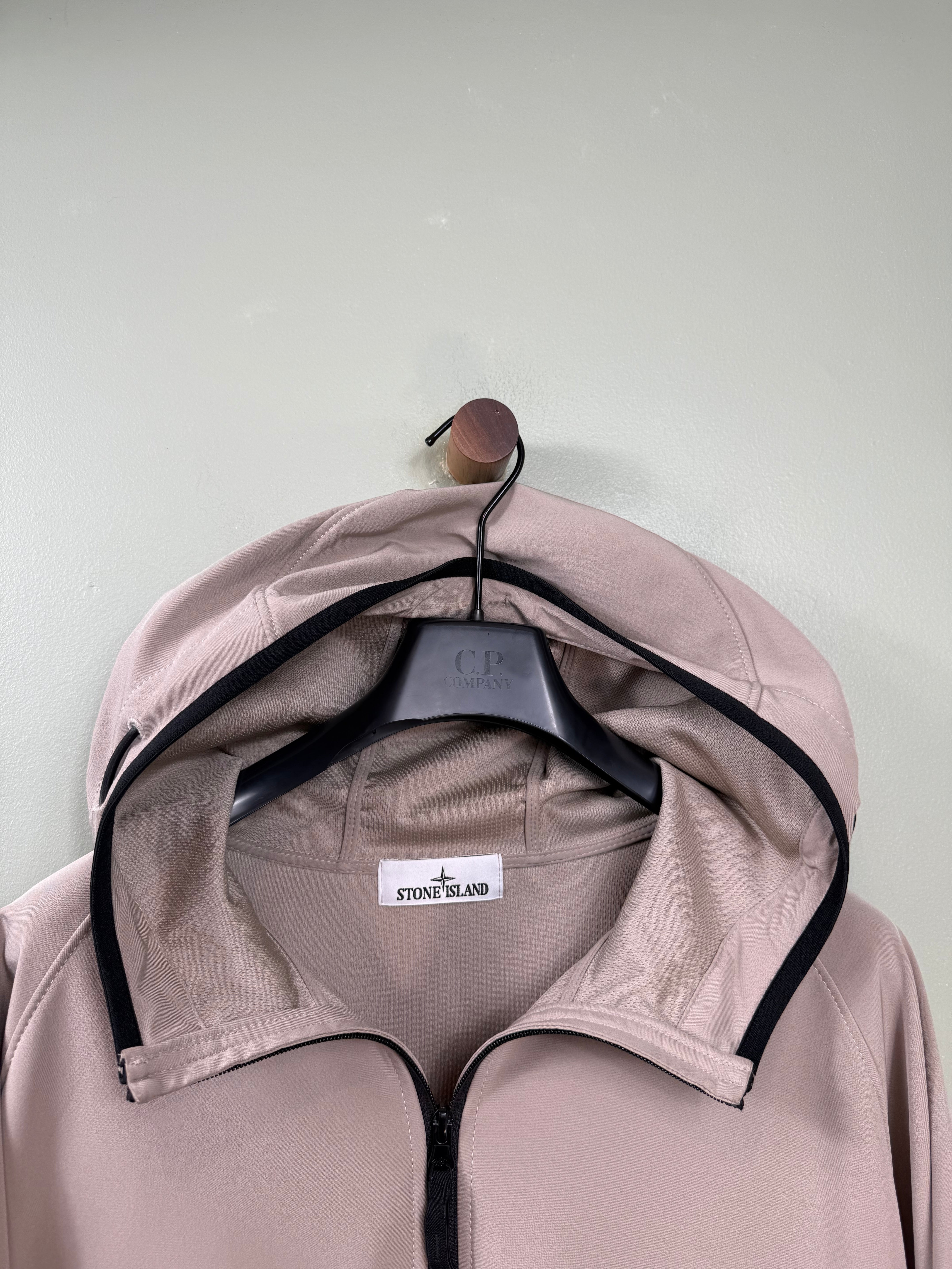 Stone Island Beige Soft Shell Jacket