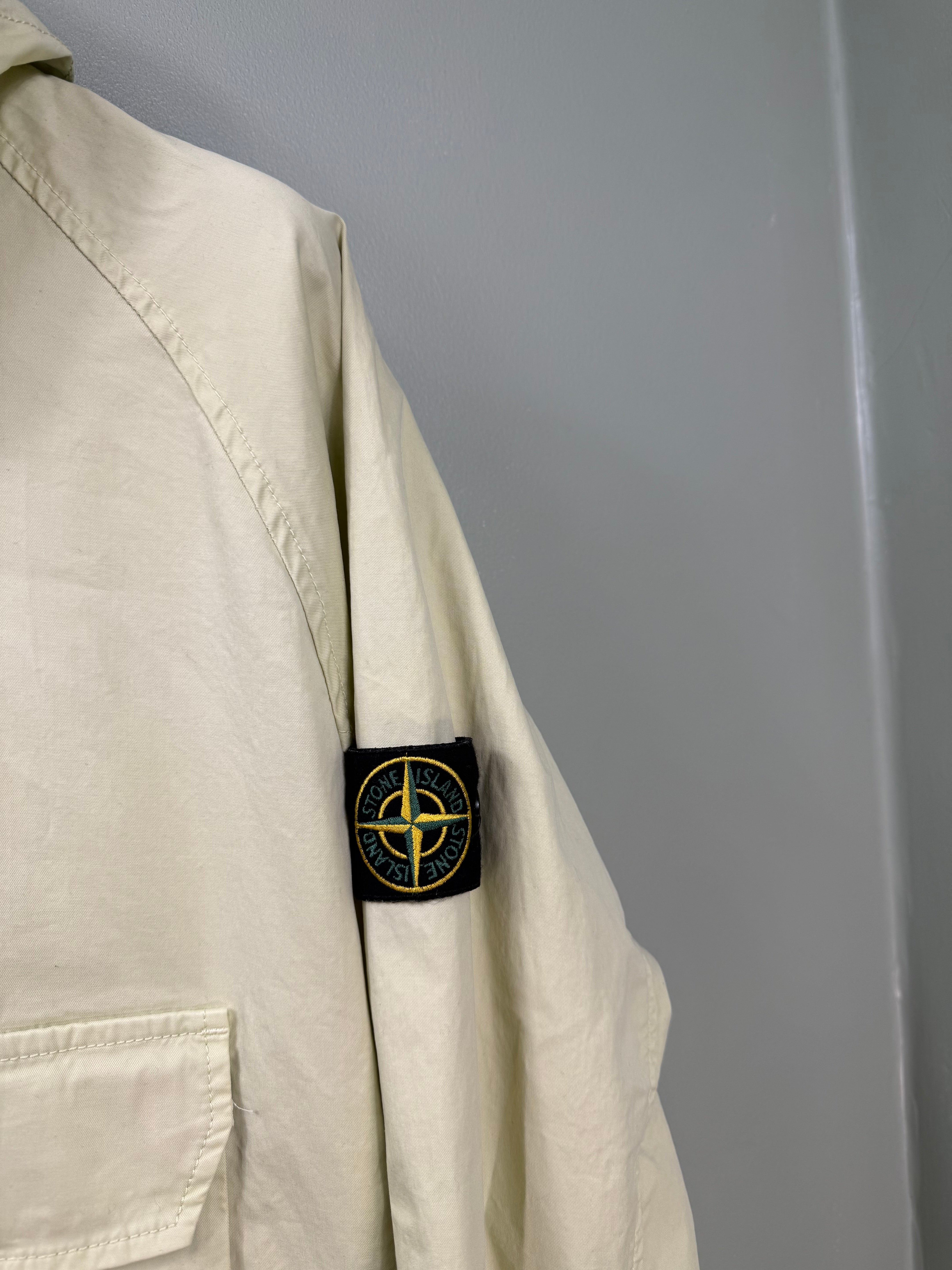 Stone Island Pastel Green Supima Smock