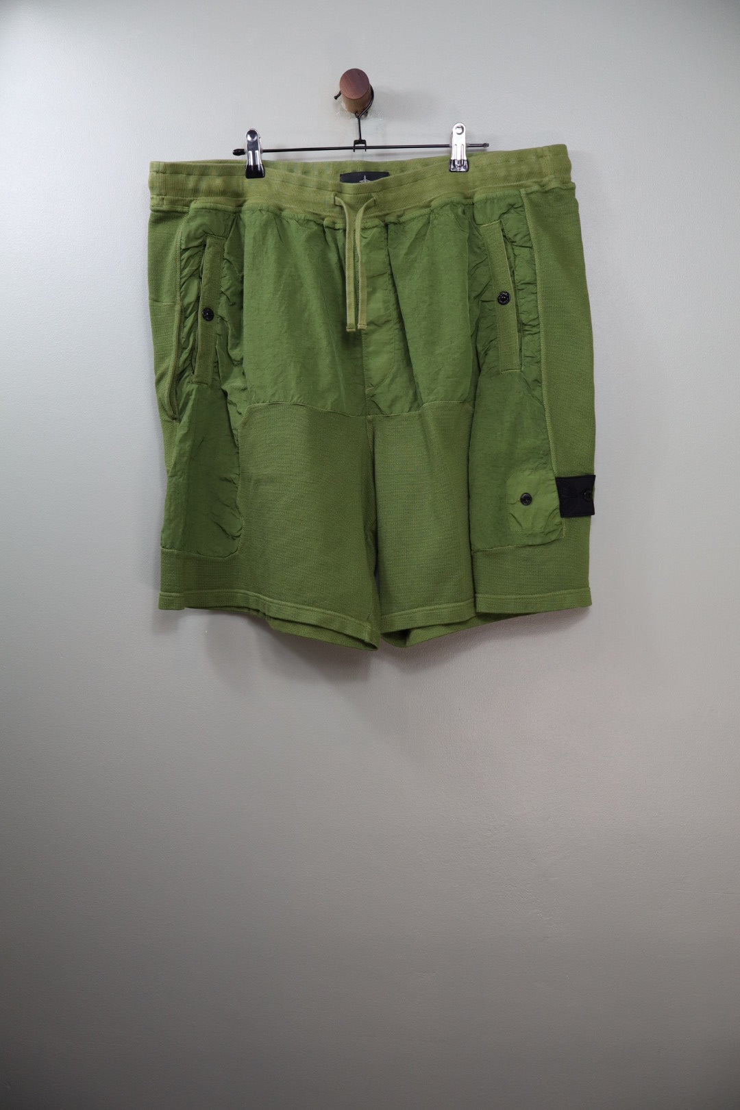 Stone Island Khaki Shadow Project Shorts