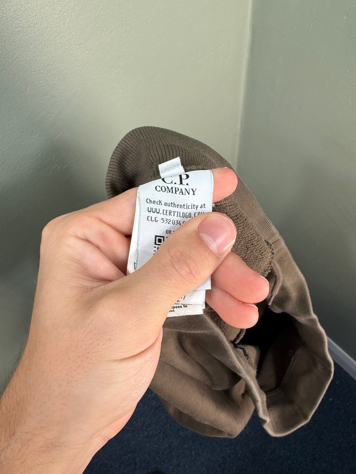C.P. Company Khaki Joggers