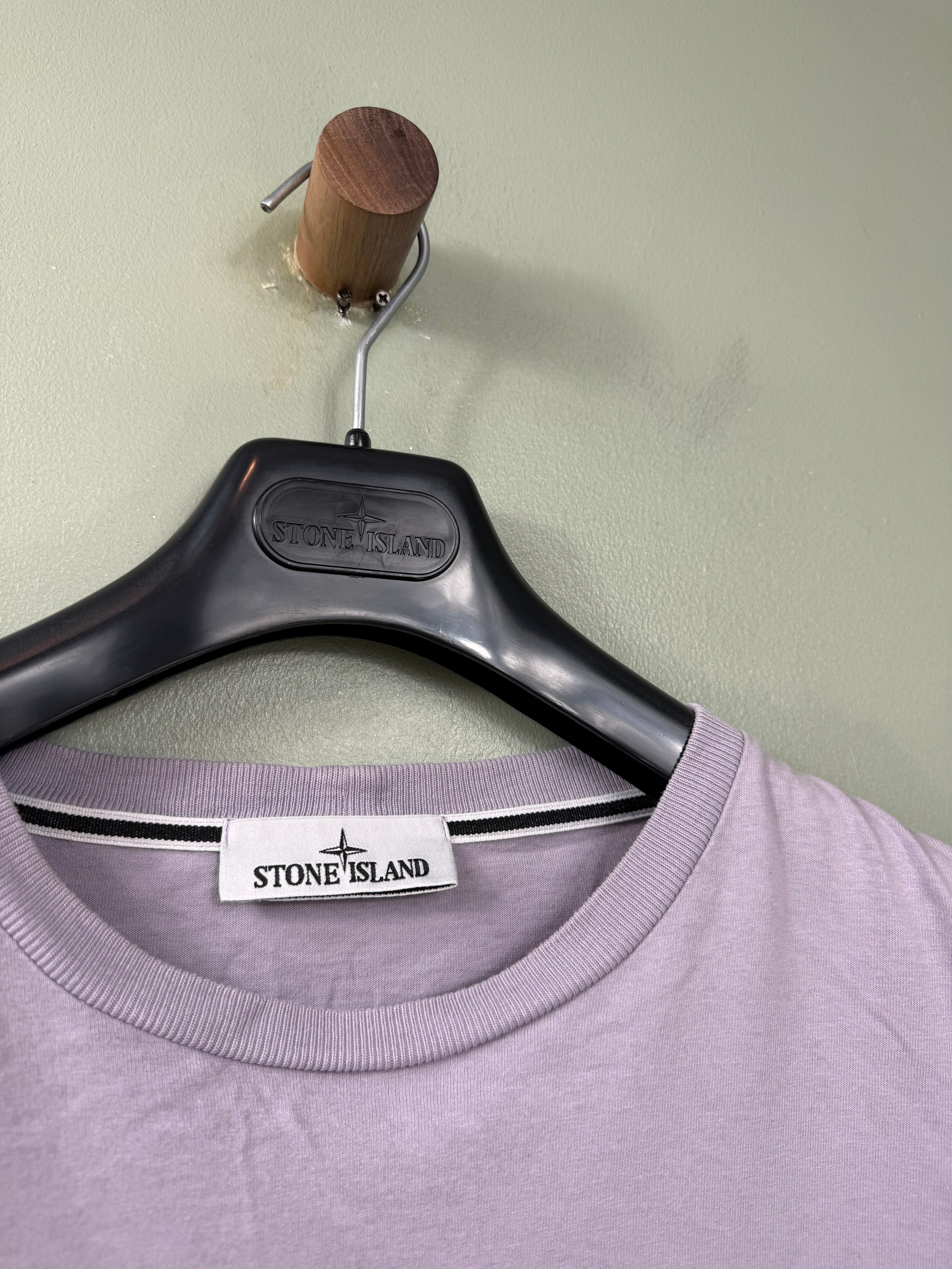 Stone Island Purple T-Shirt