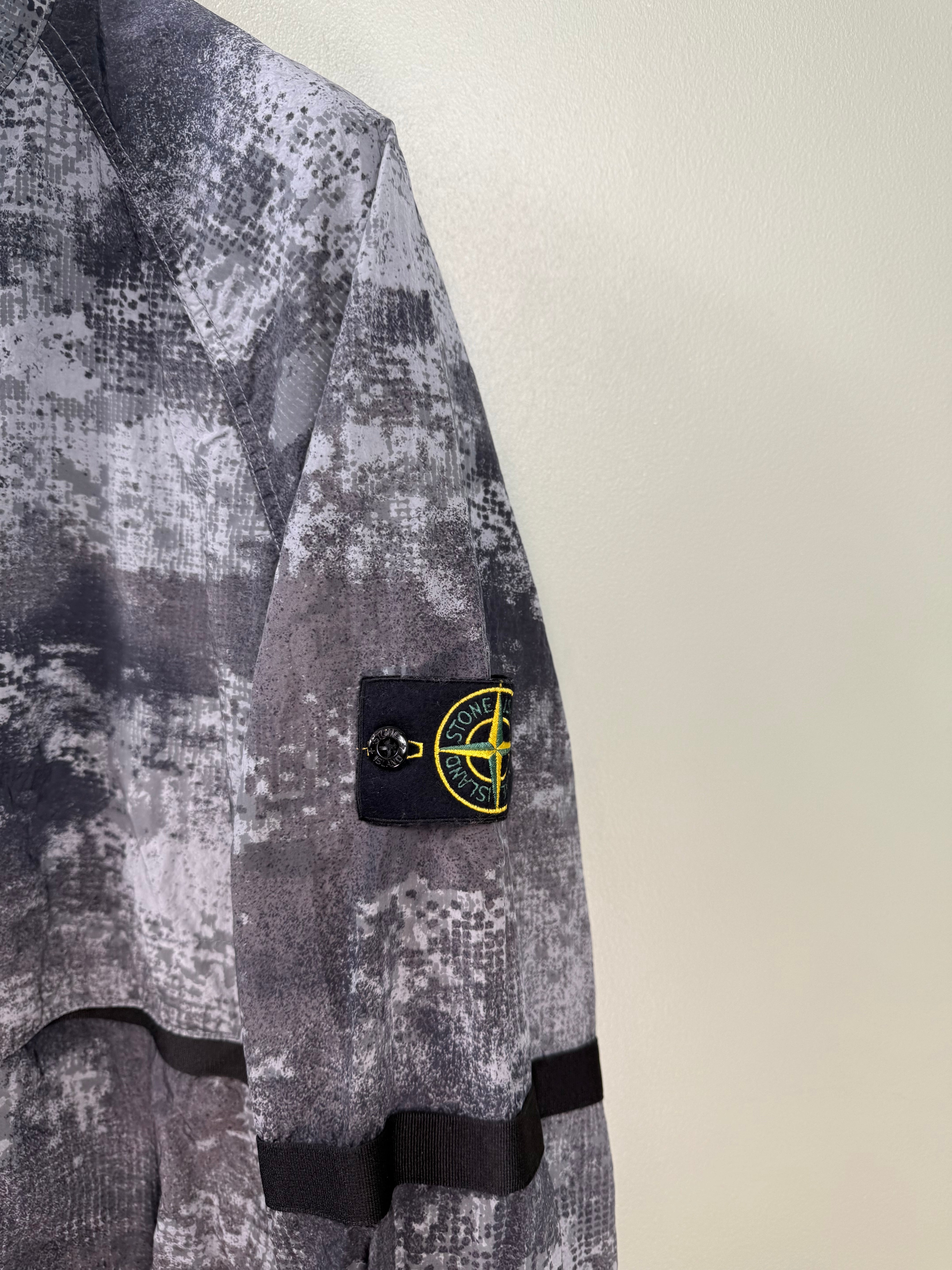 Stone Island Grey Felpa Guibbotto Jacket