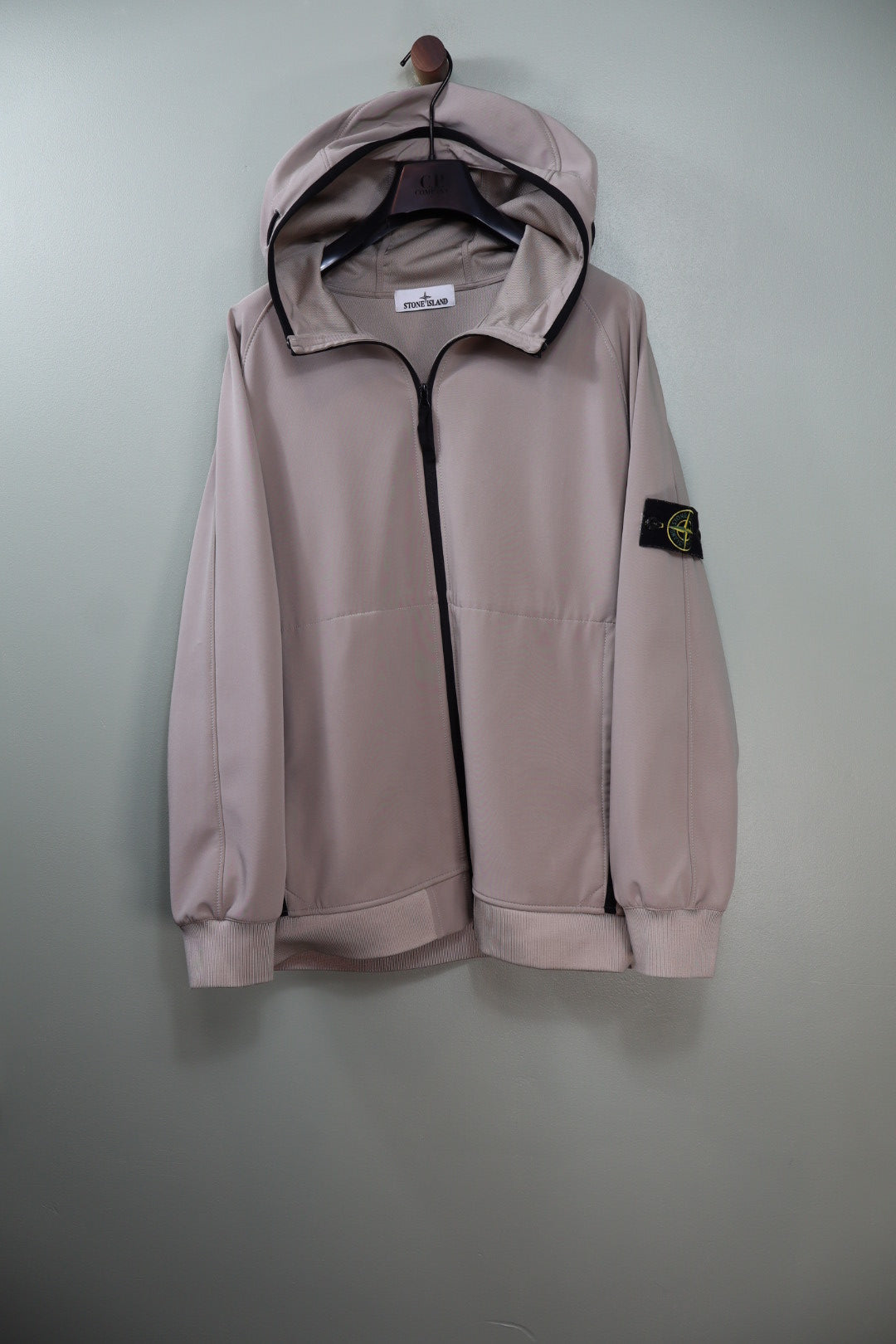 Stone Island Beige Soft Shell Jacket
