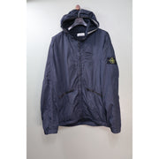 Stone Island Navy Crinkle Reps Jacket