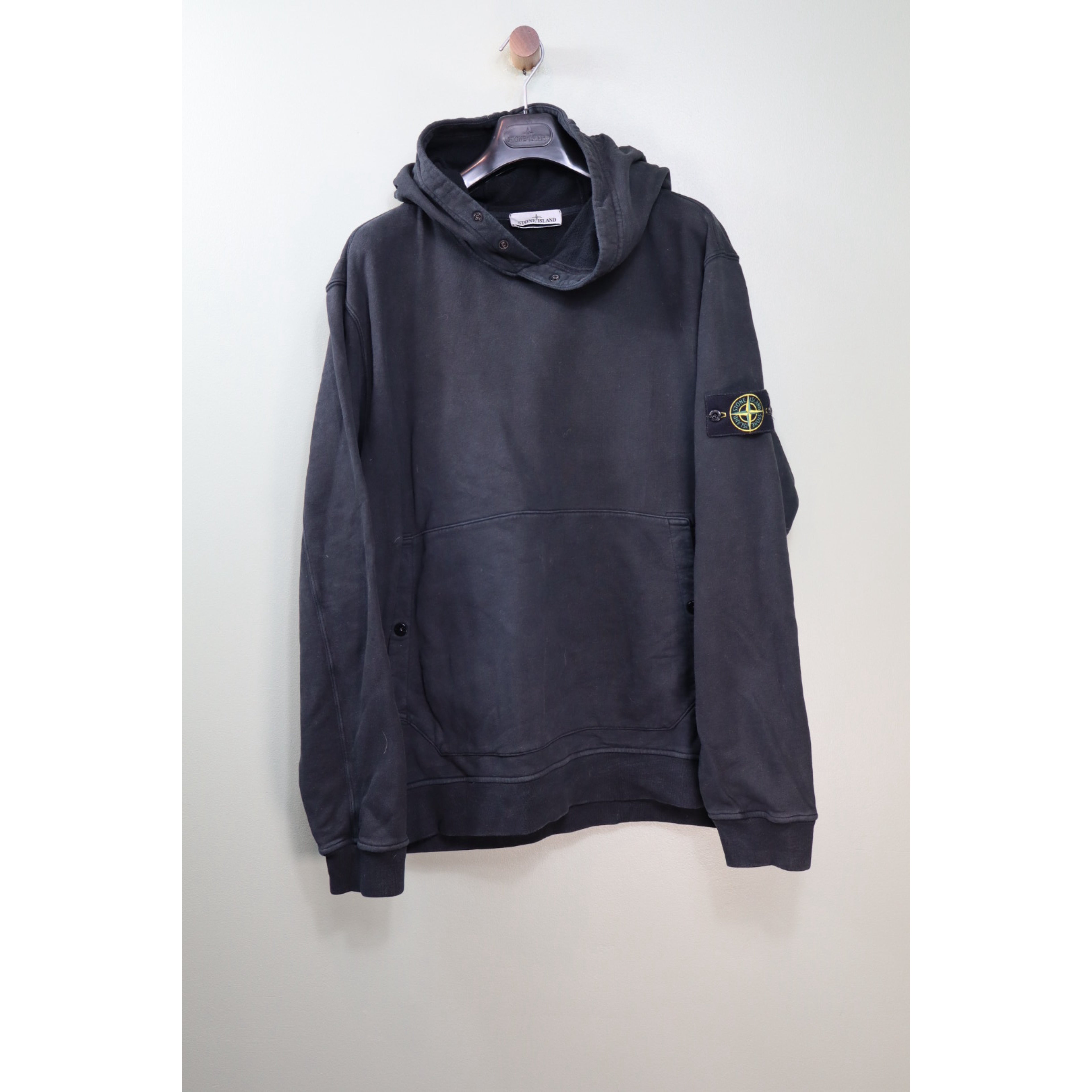 Stone Island Black Hoodie