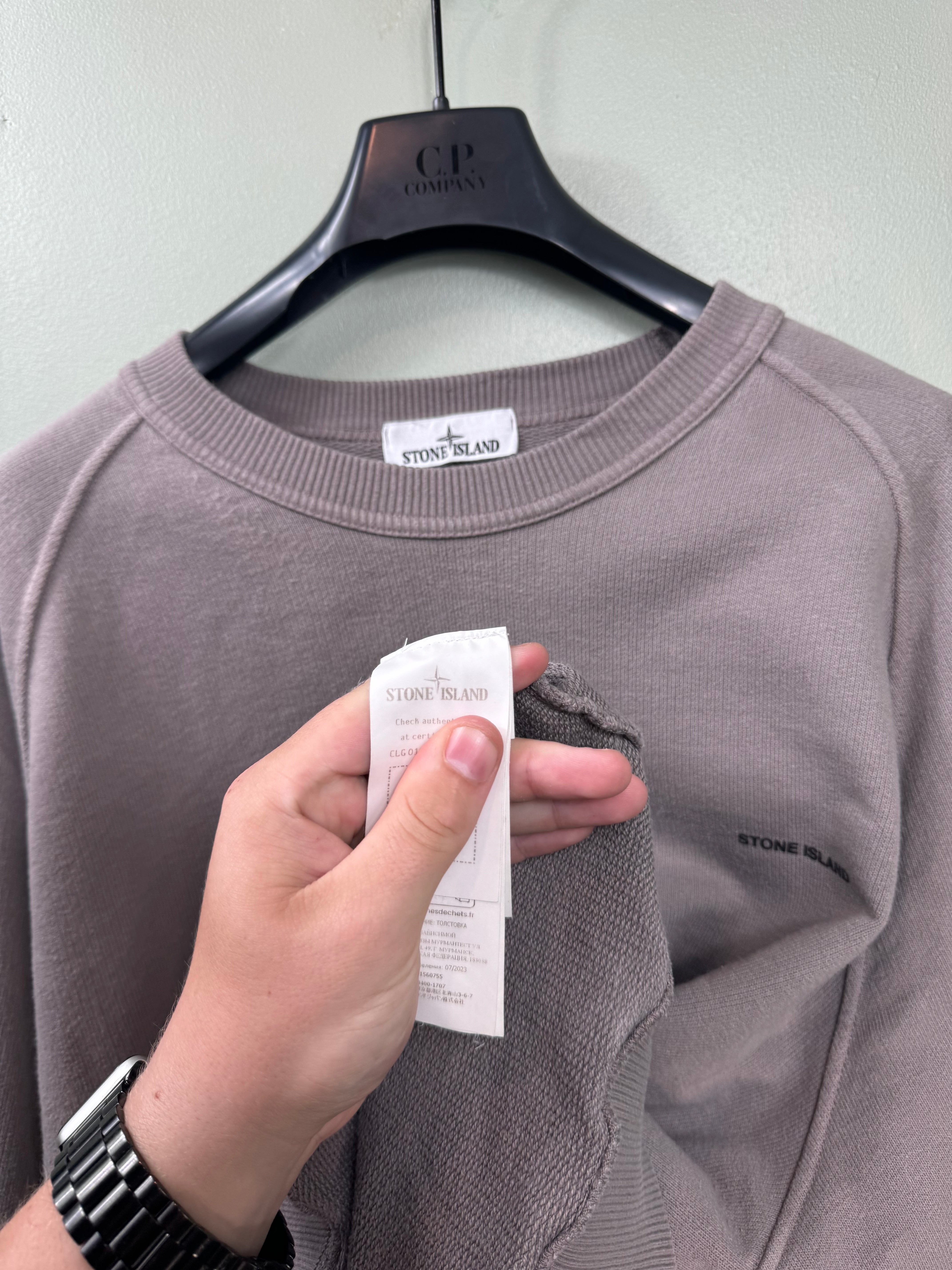 Stone Island Grey Jumper
