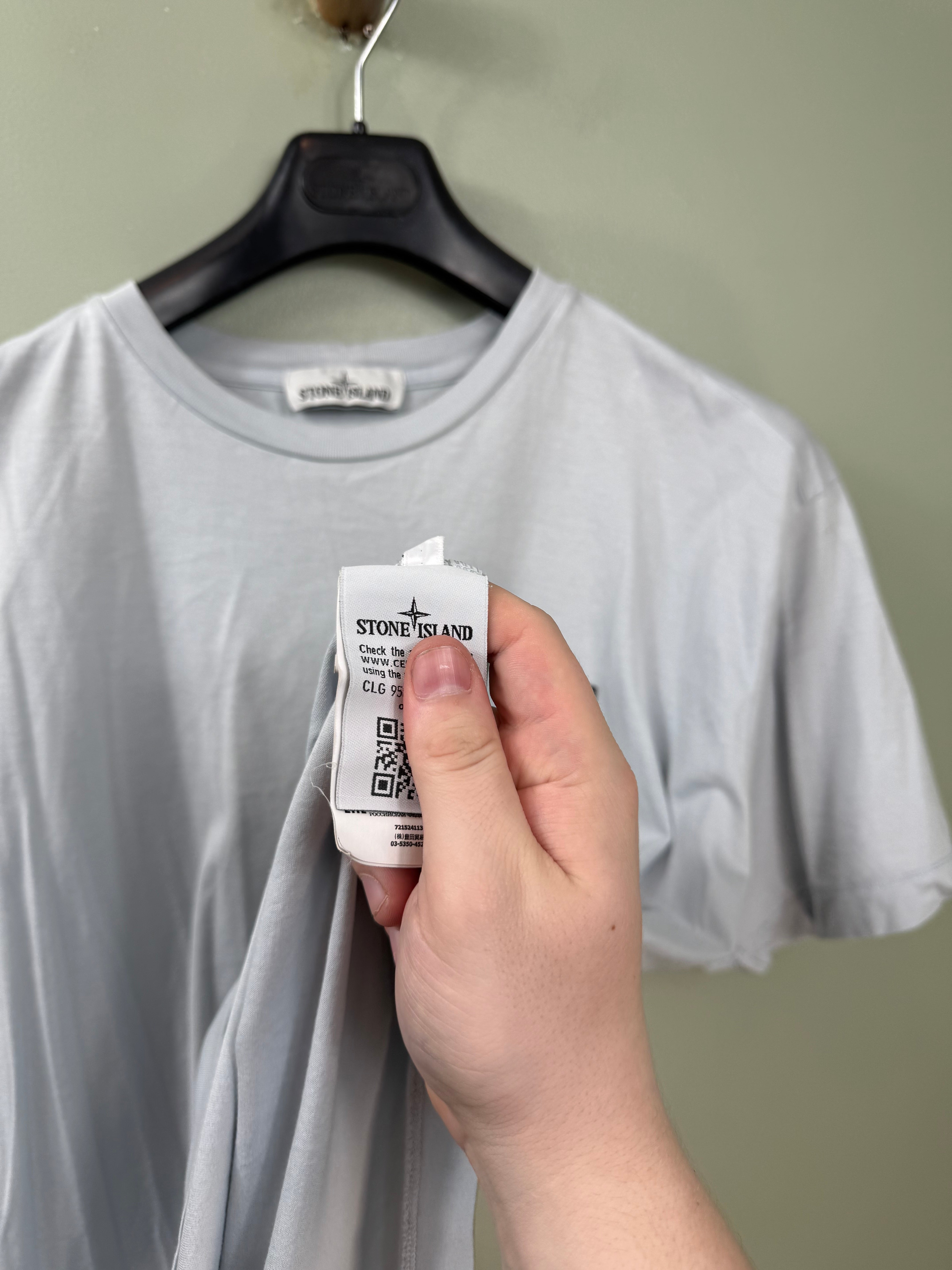 Stone Island Ice Blue T-Shirt