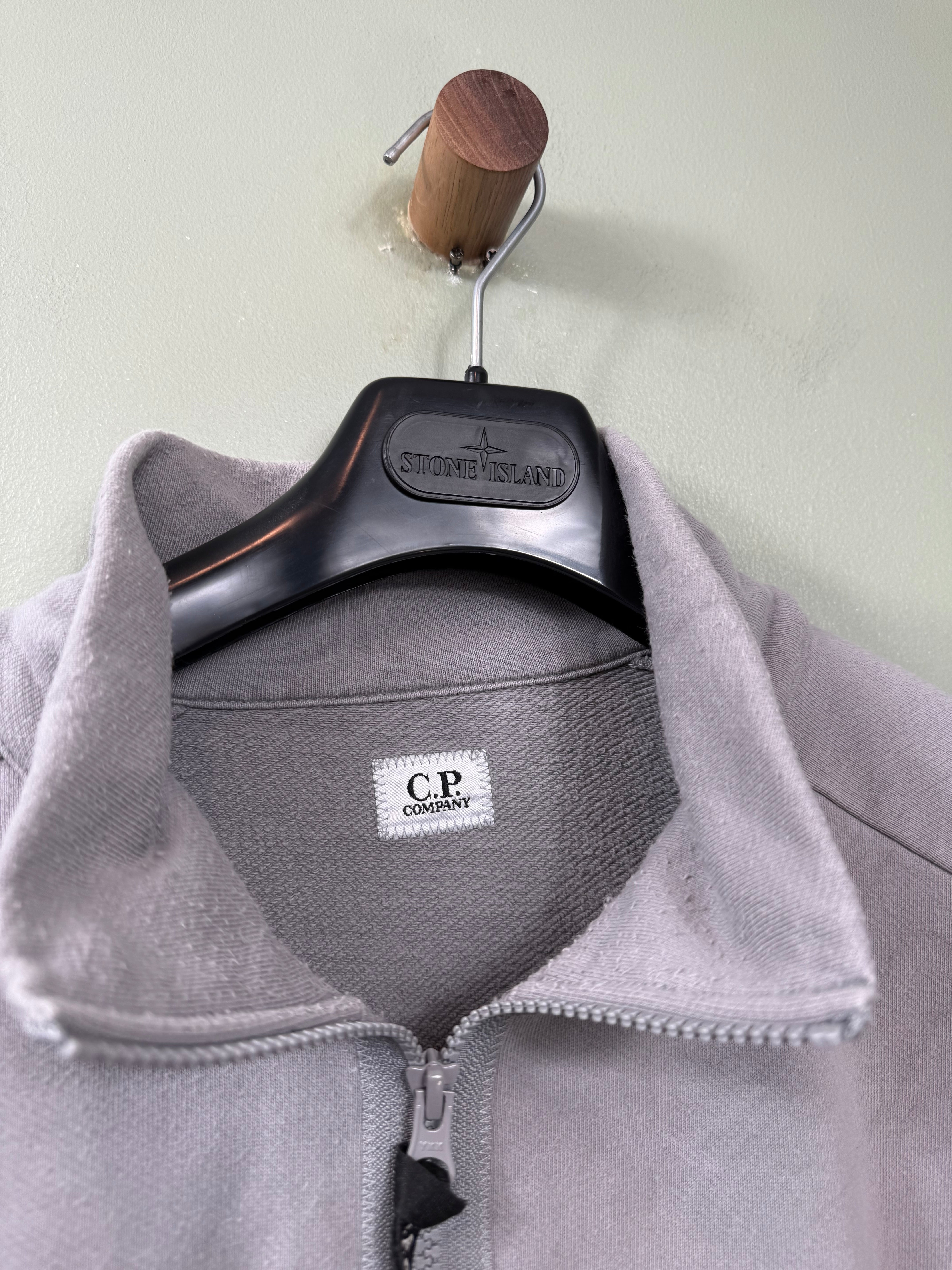C.P. Company Grey 1/4 Zip Jumper