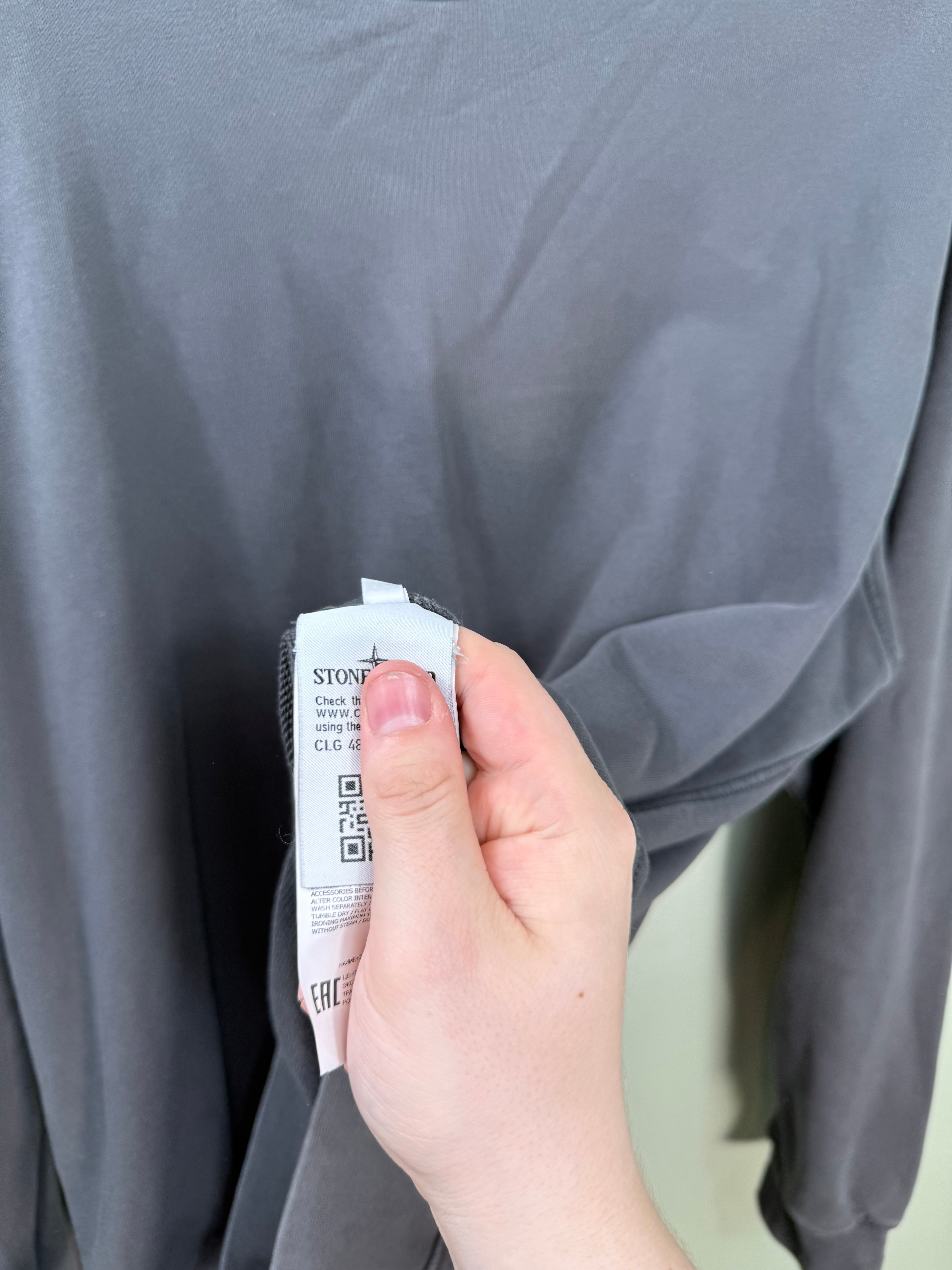 Stone Island Charcoal Grey Jumper