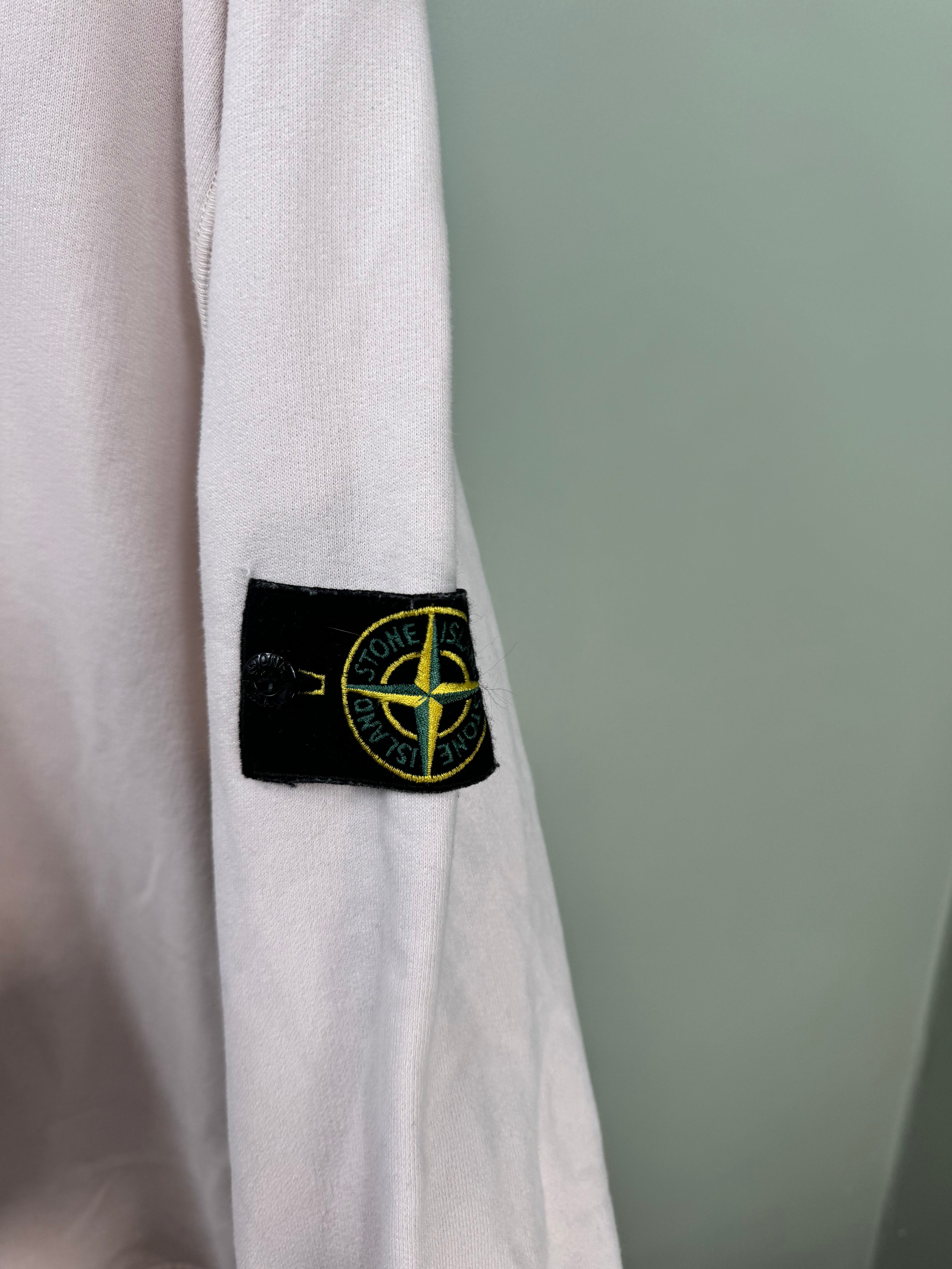 Stone Island Beige 1/4 Zip Jumper