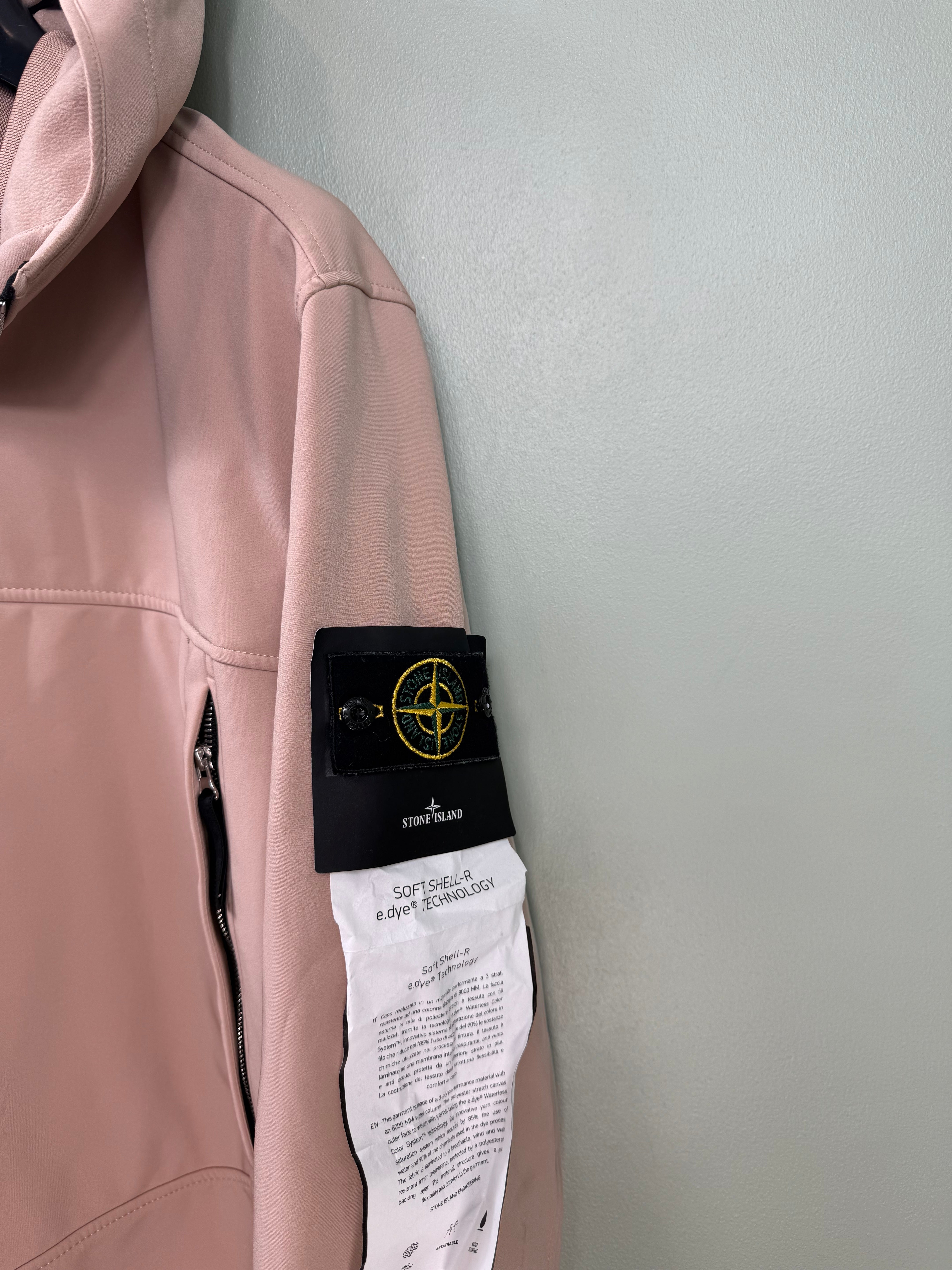 Stone Island Rose Quartz Soft Shell Jacket
