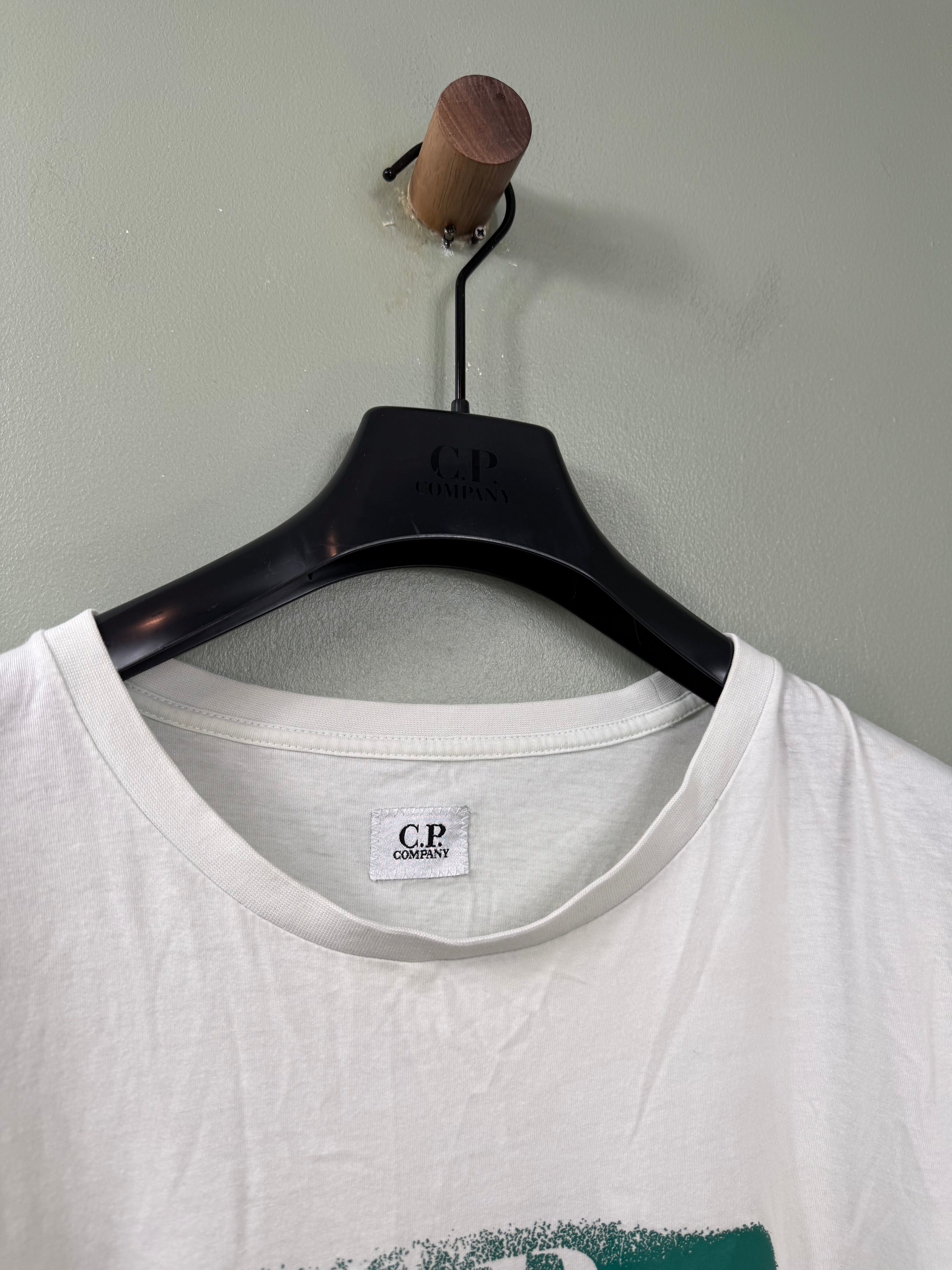 C.P. Company White T-Shirt