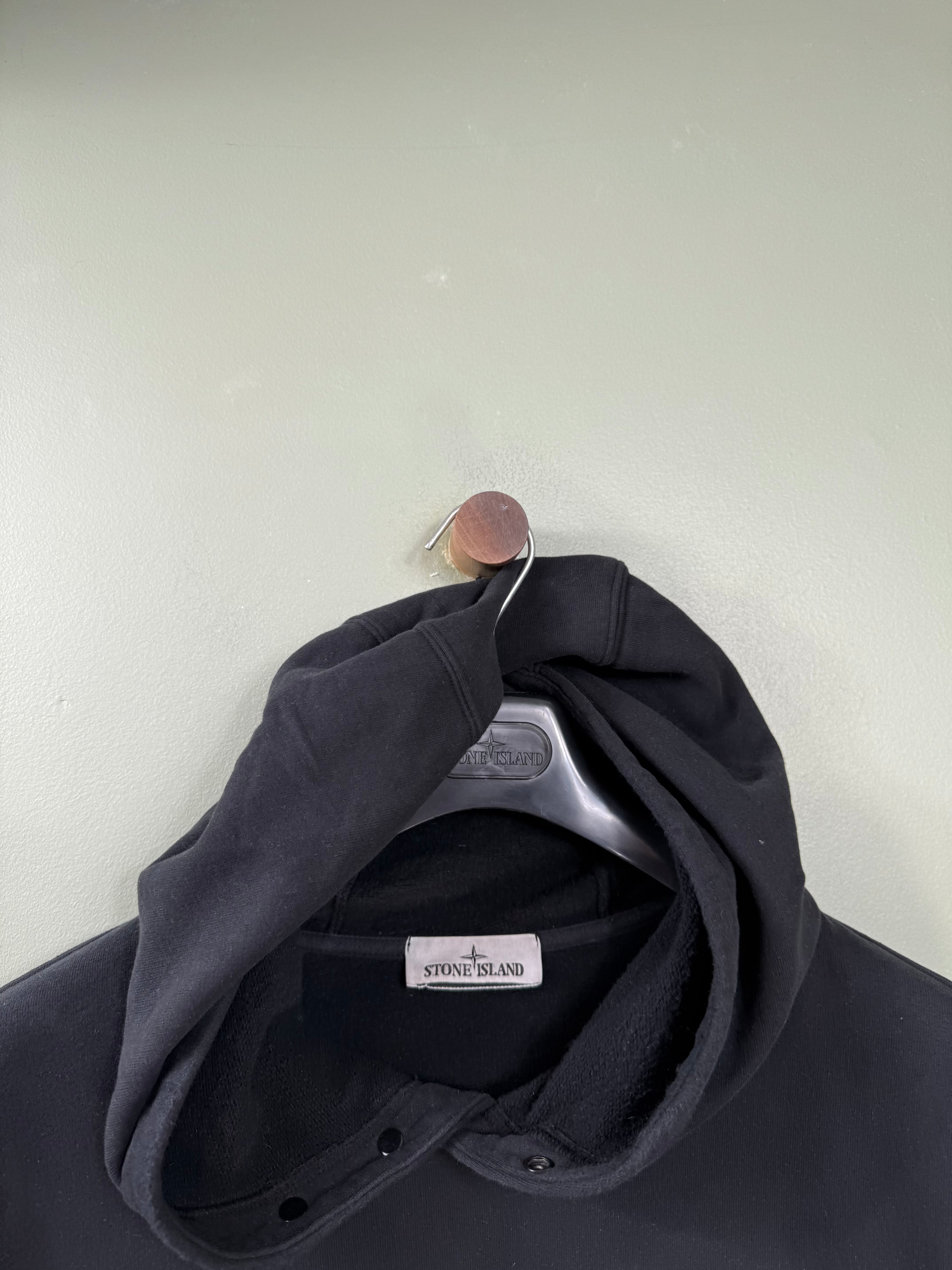 Stone Island Black Hoodie
