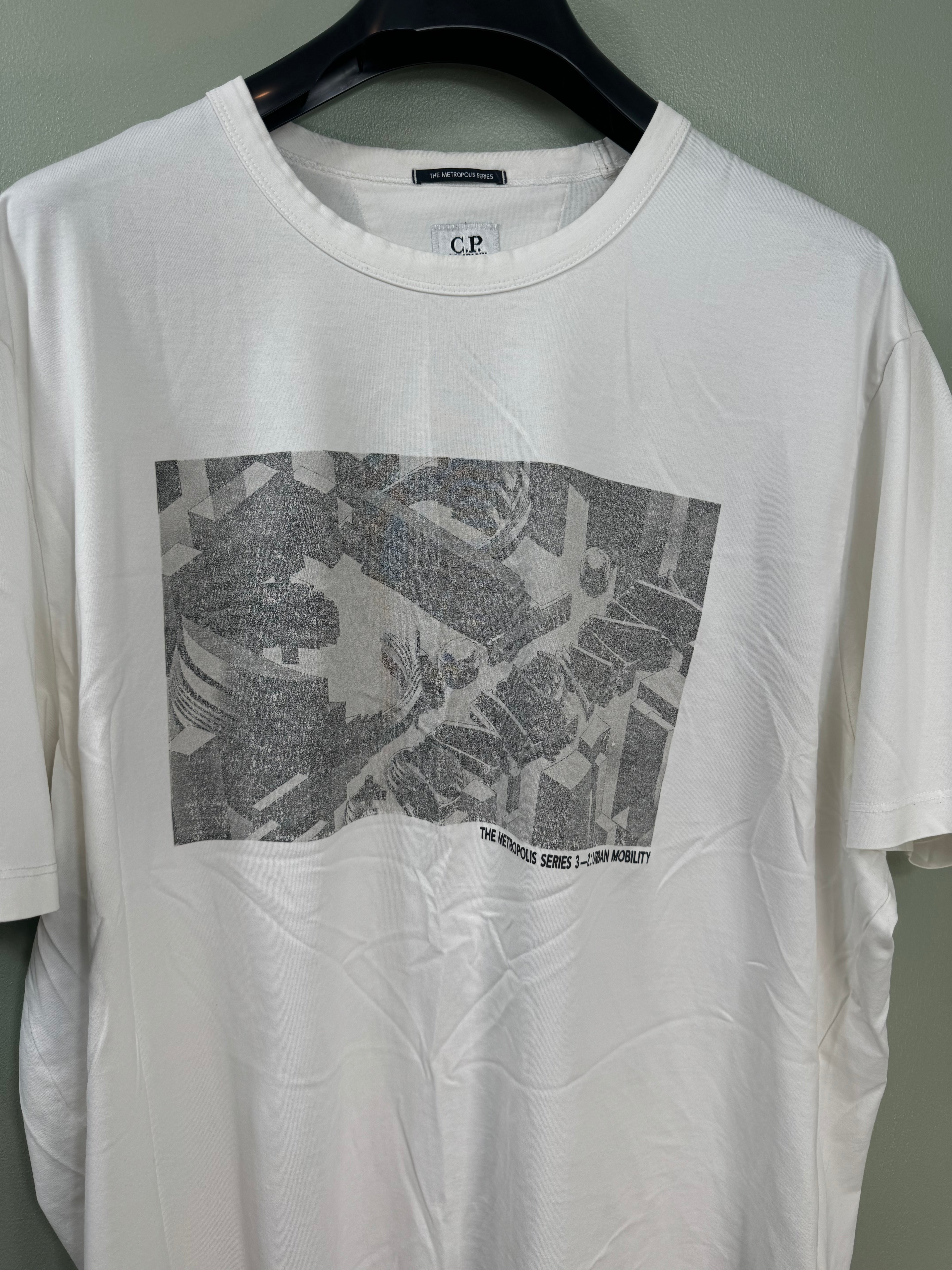 C.P. Company White Metropolis T-Shirt