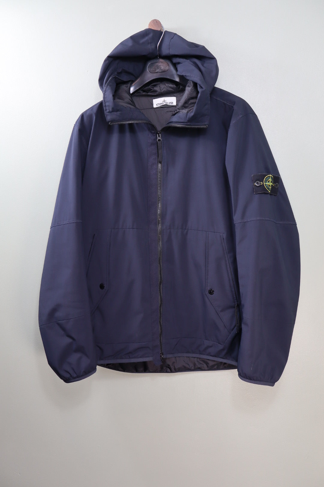 Stone Island Navy Soft Shell Primaloft Jacket