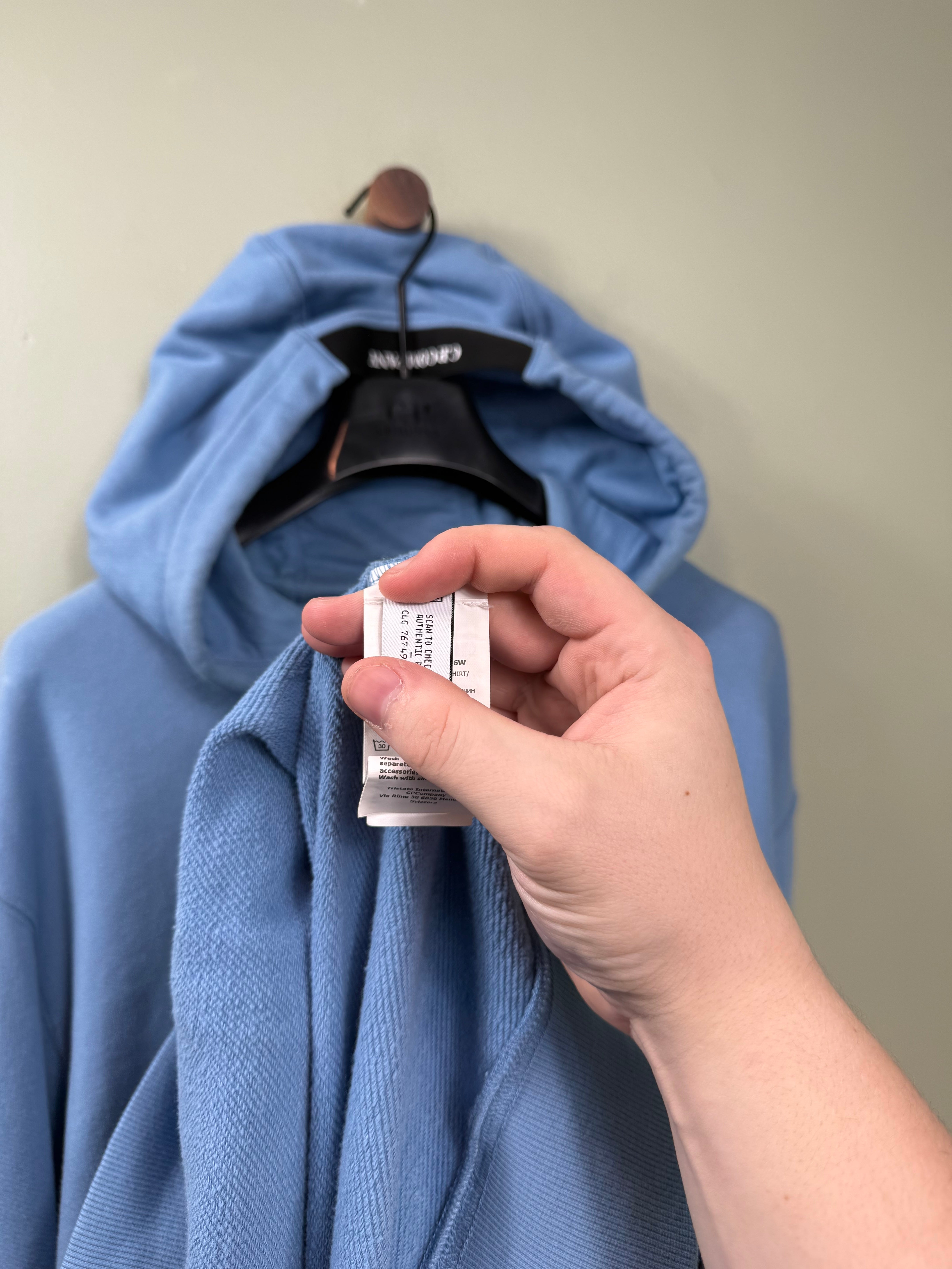 C.P. Company Blue Hoodie