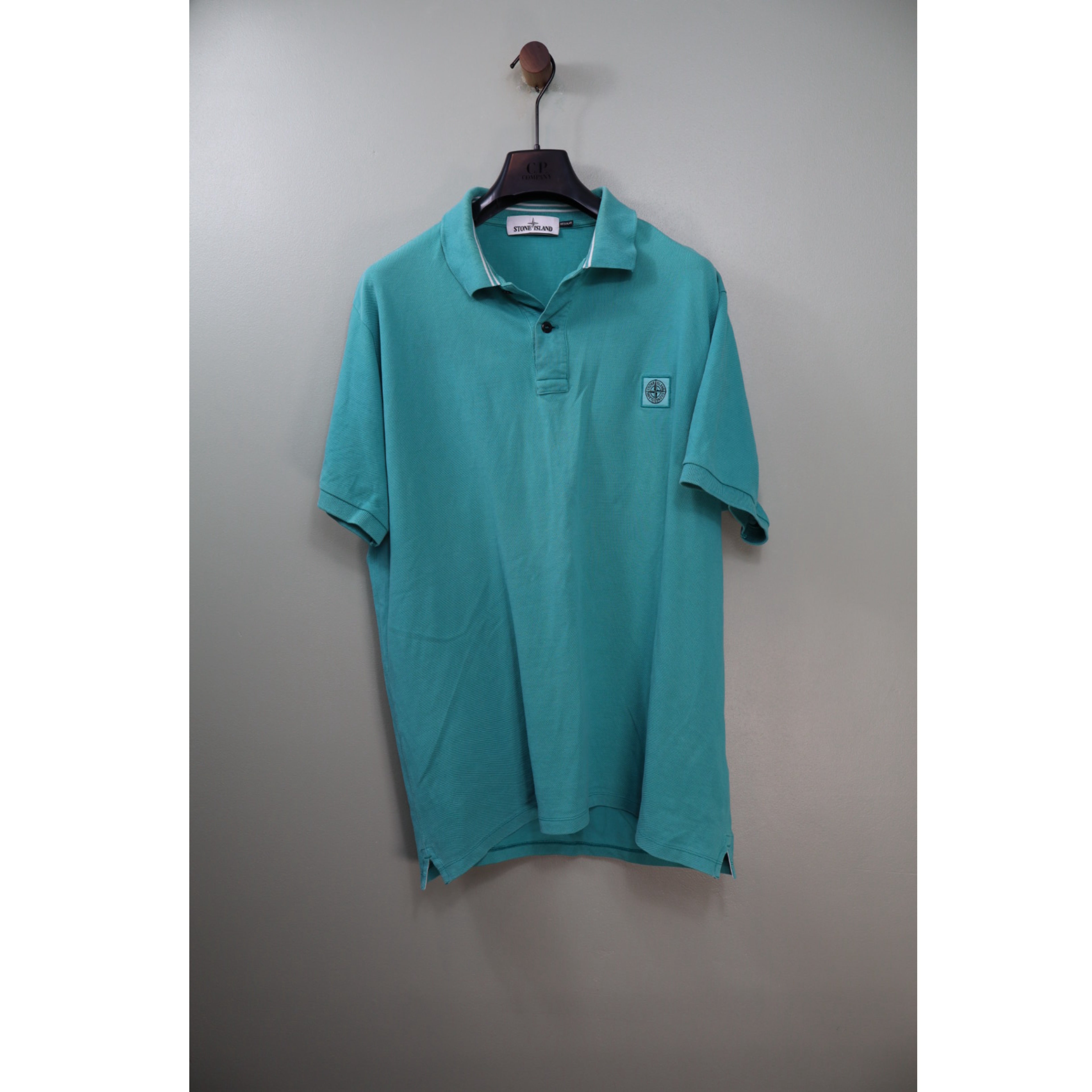 Stone Island Turquoise Polo