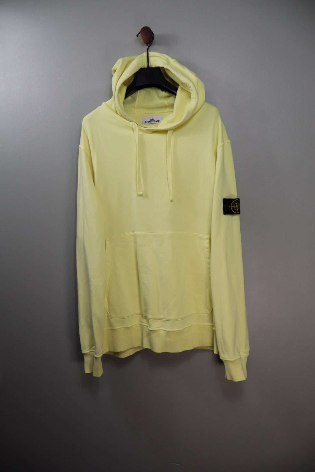 Stone Island Yellow Hoodie