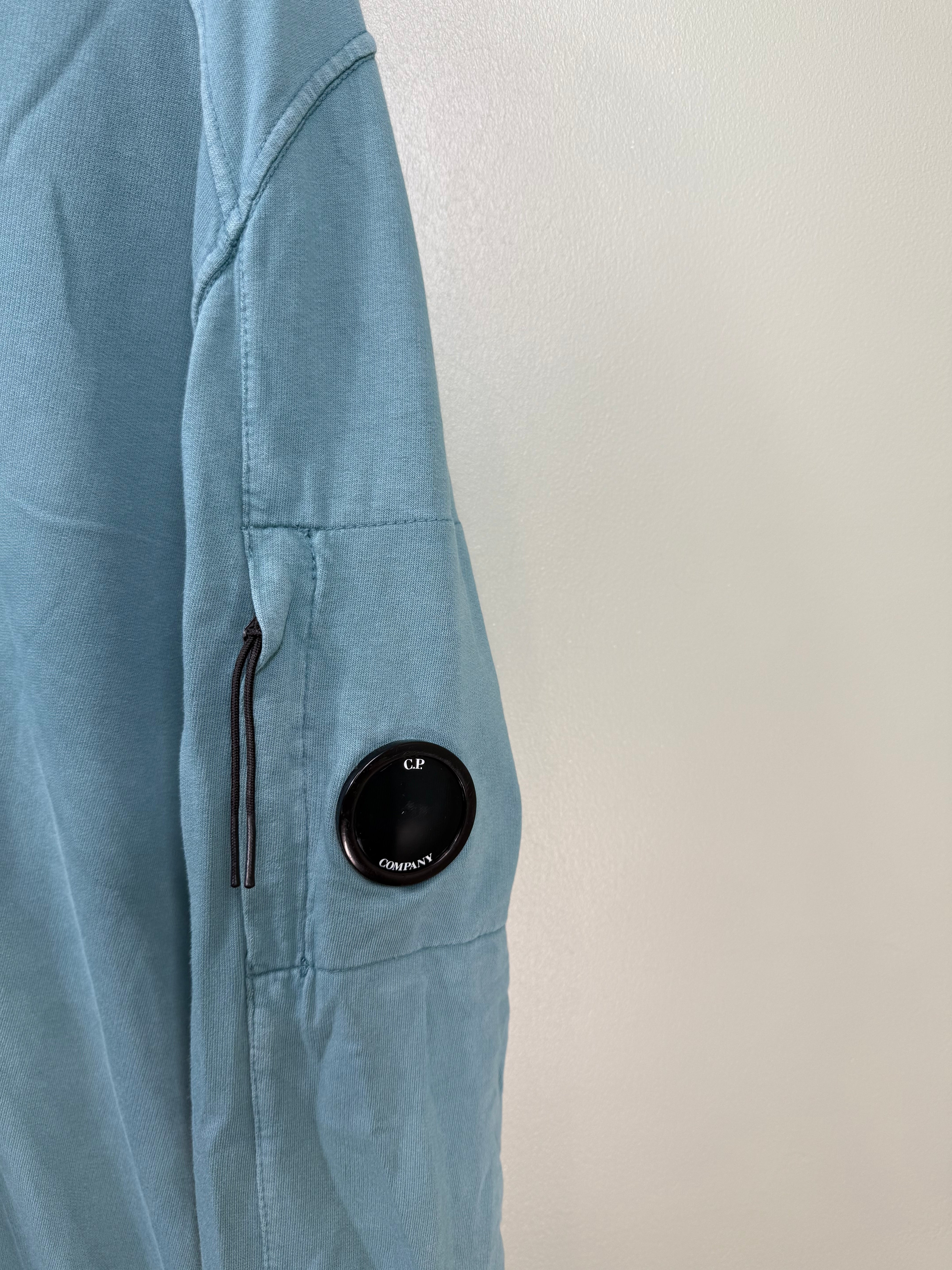 C.P. Company Blue 1/4 Zip Jumper