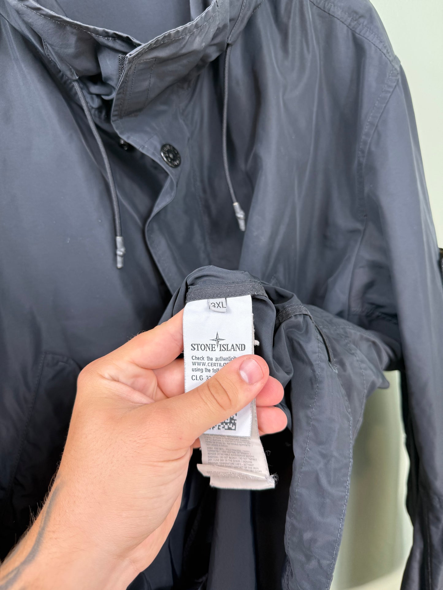 Stone Island Black Micro Reps Jacket