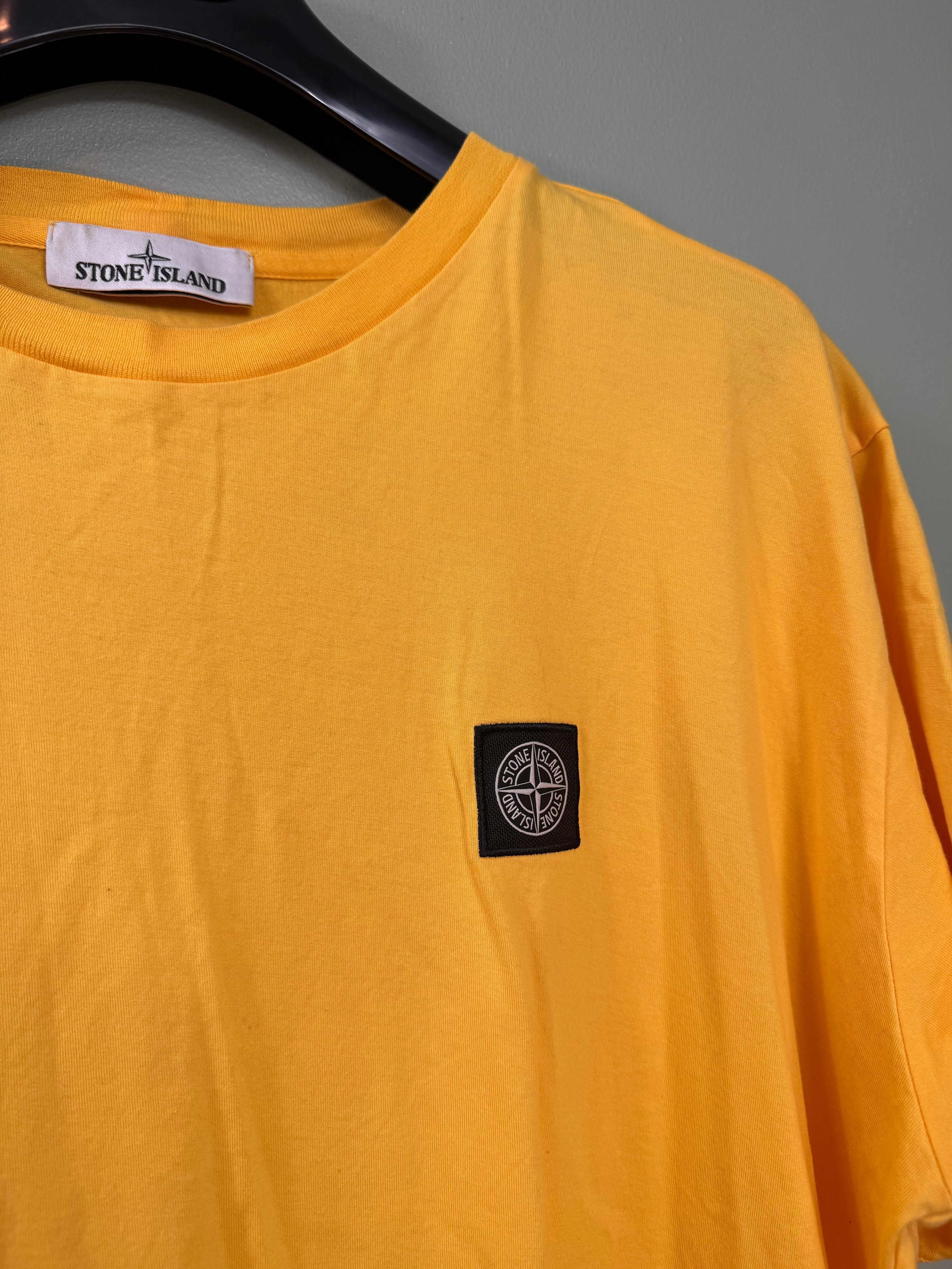 Stone Island Yellow T-Shirt