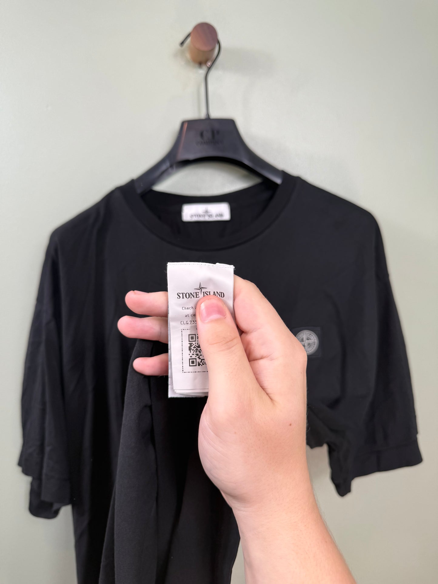 Stone Island Black T-Shirt