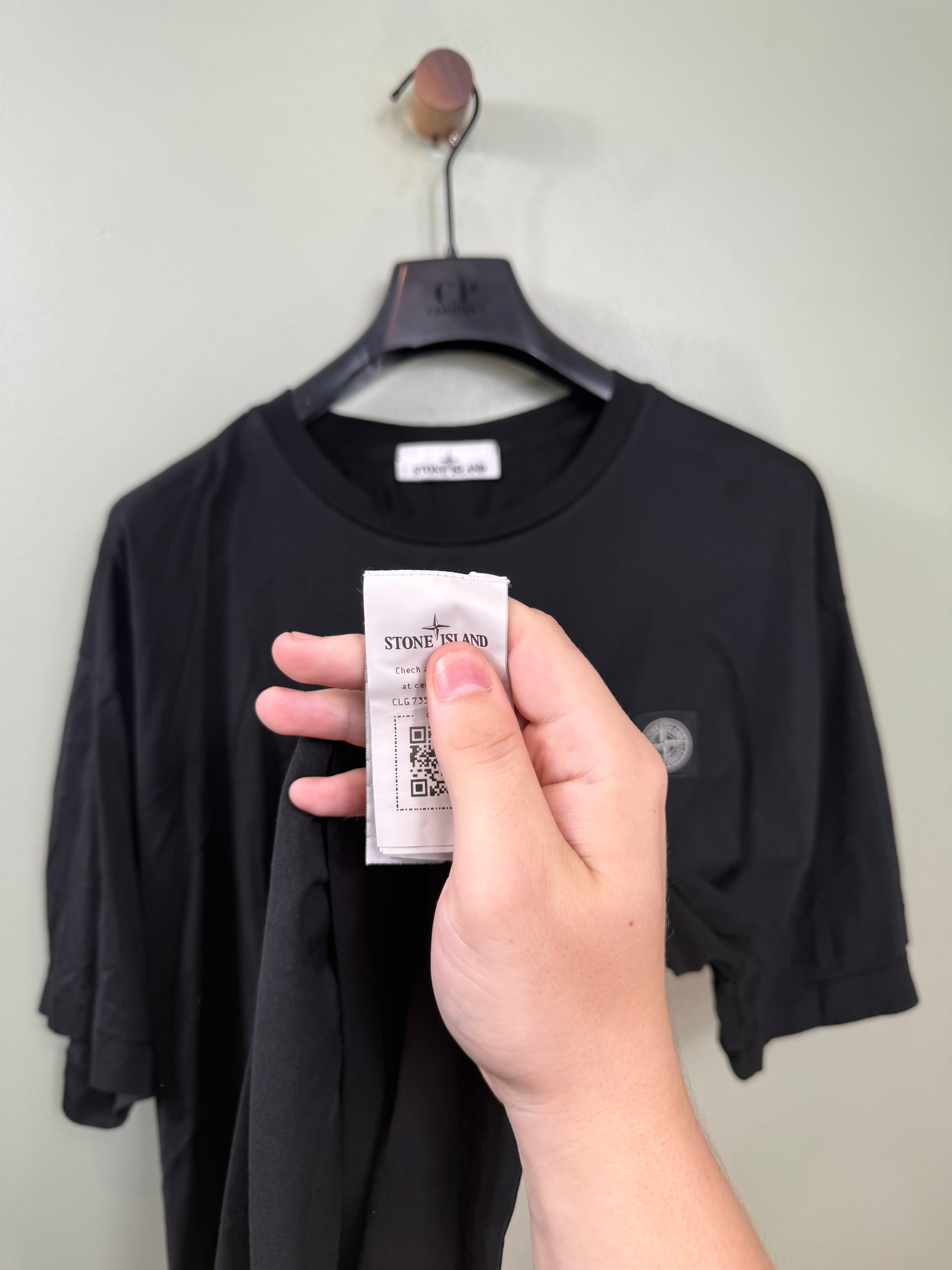 Stone Island Black T-Shirt