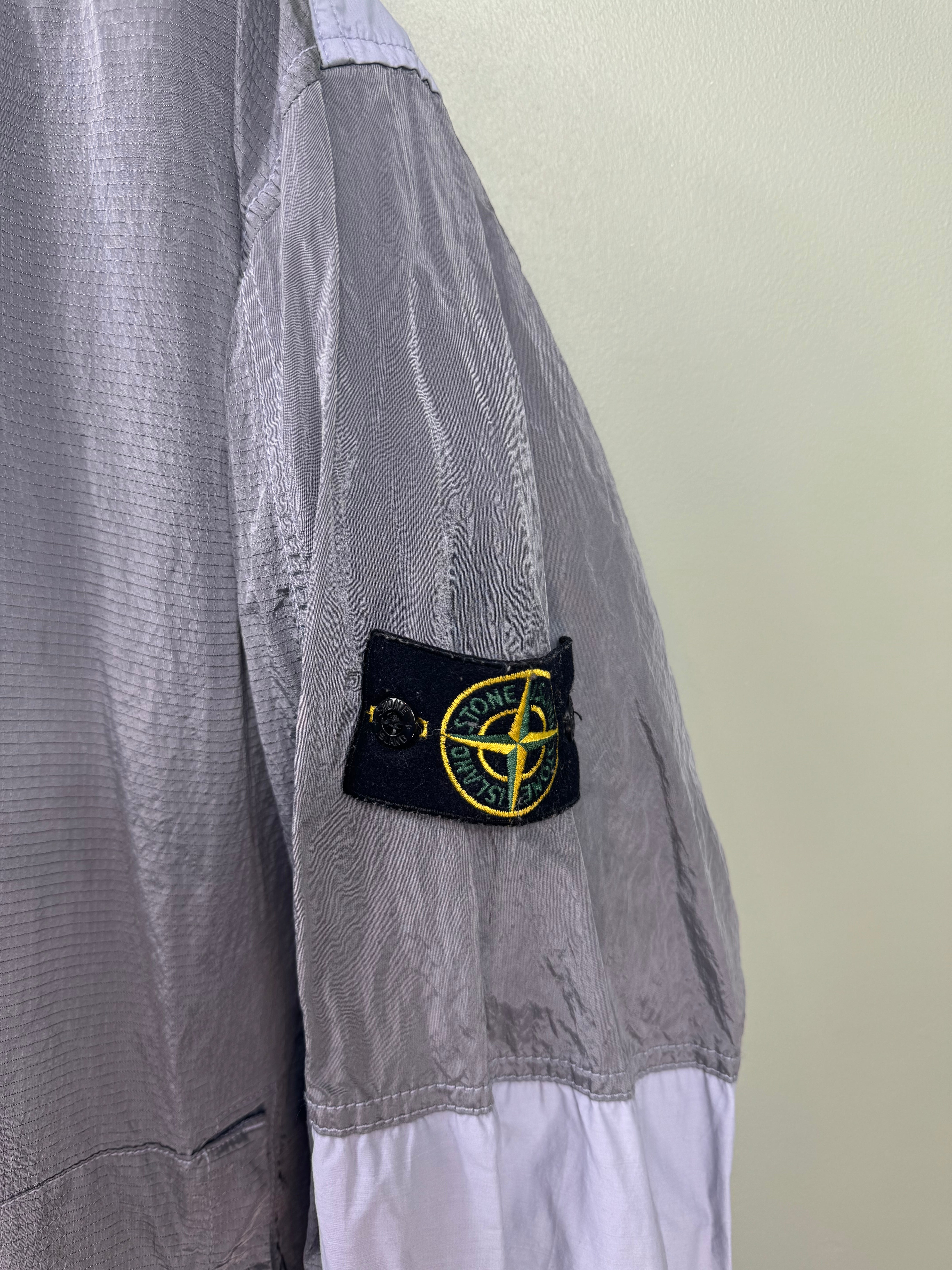 Stone Island Grey Nylon Metal Watro Ripstop Jacket