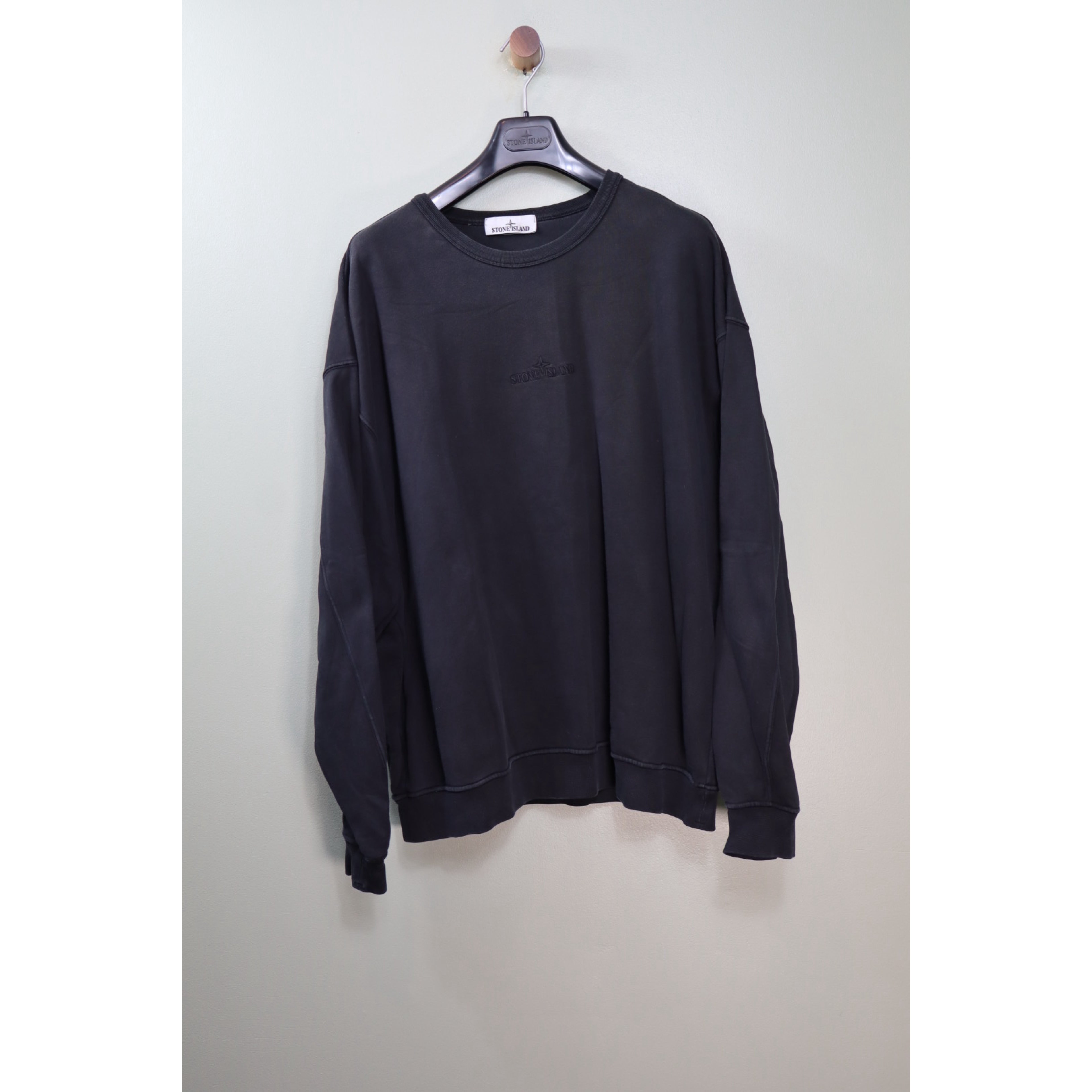 Stone Island Black Spellout Jumper