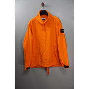 Stone Island Orange Mock Neck Jumper