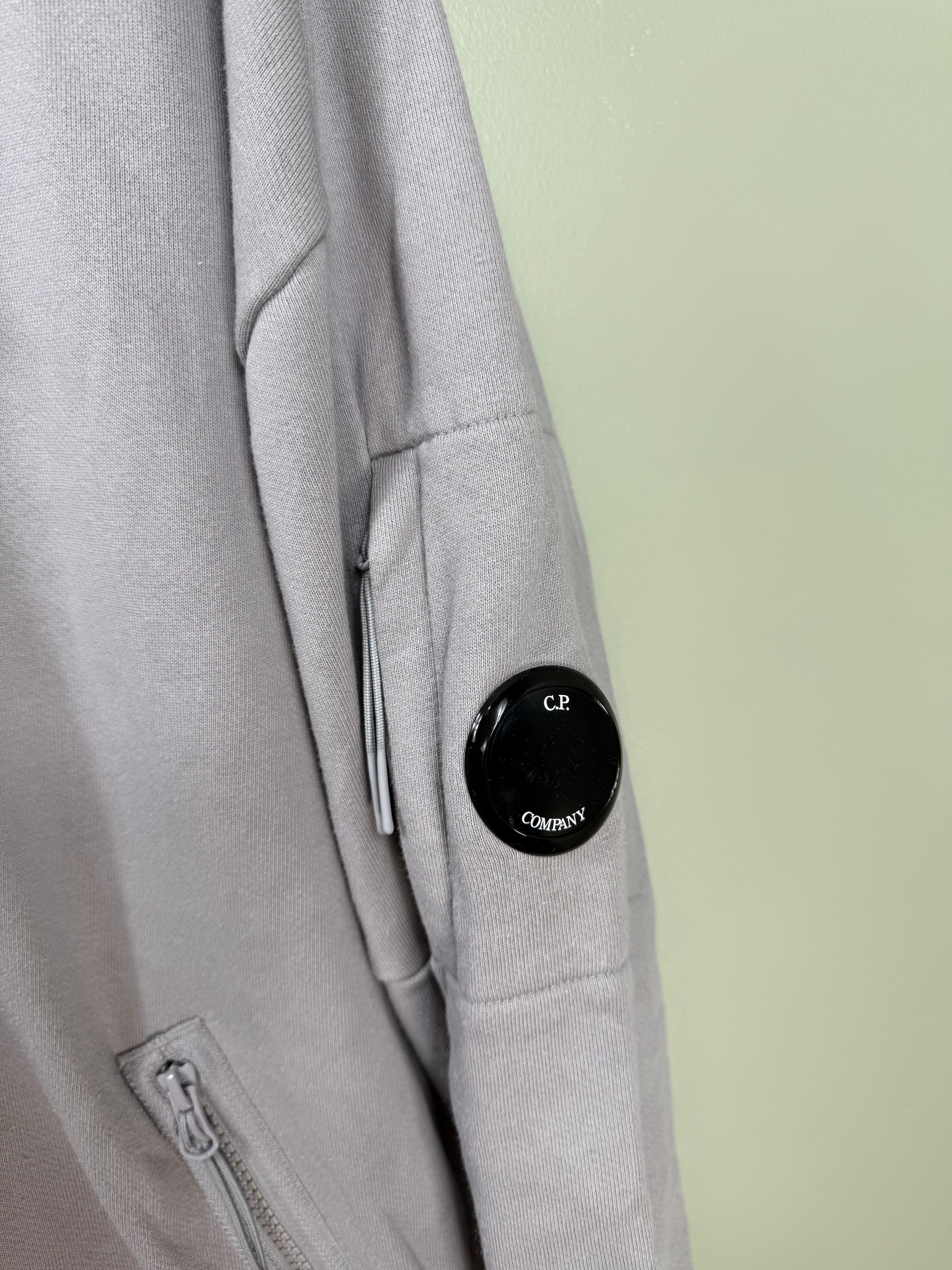 C.P. Company Grey 1/4 Zip Jumper