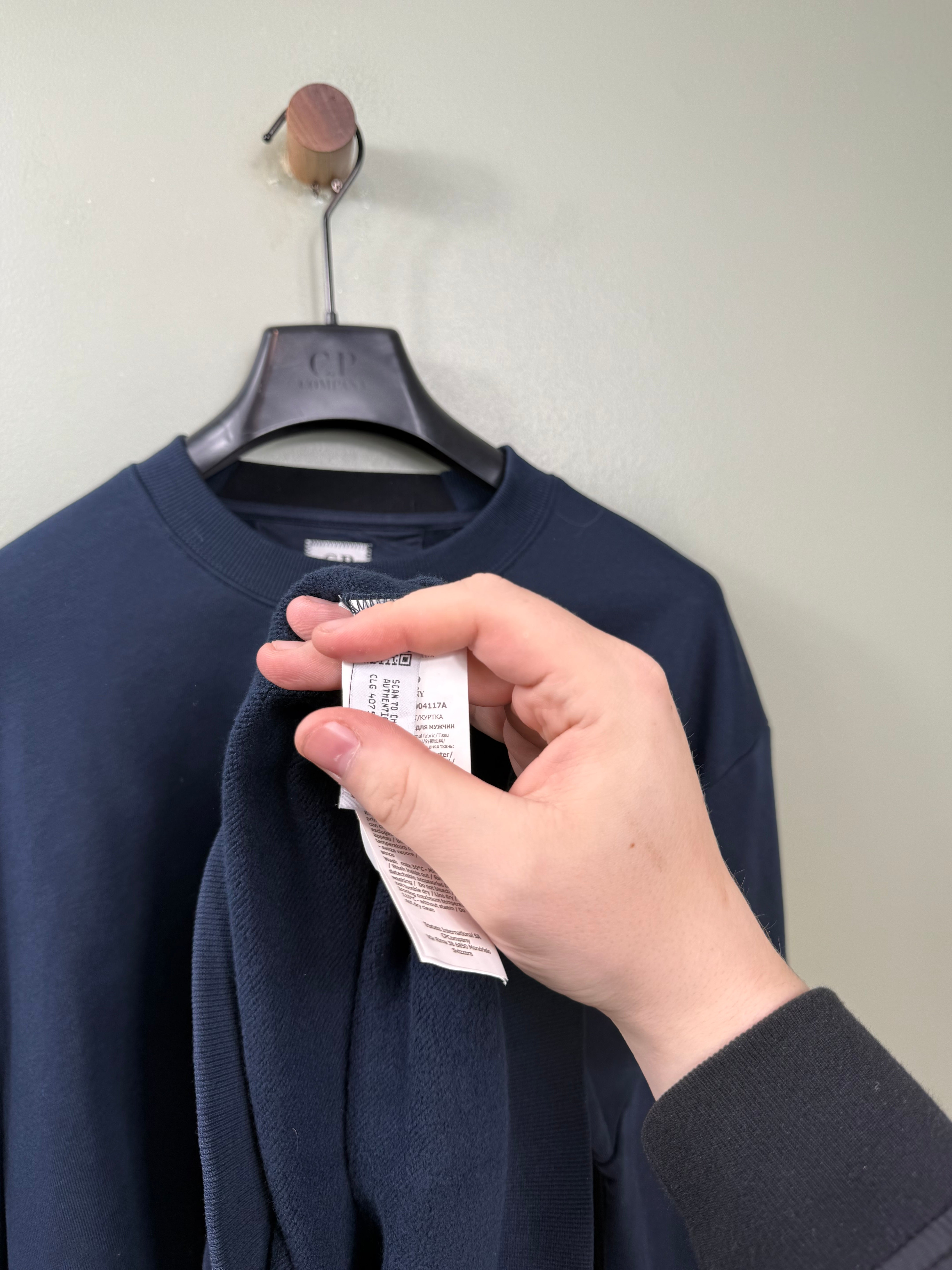 C.P. Company Navy Jumper