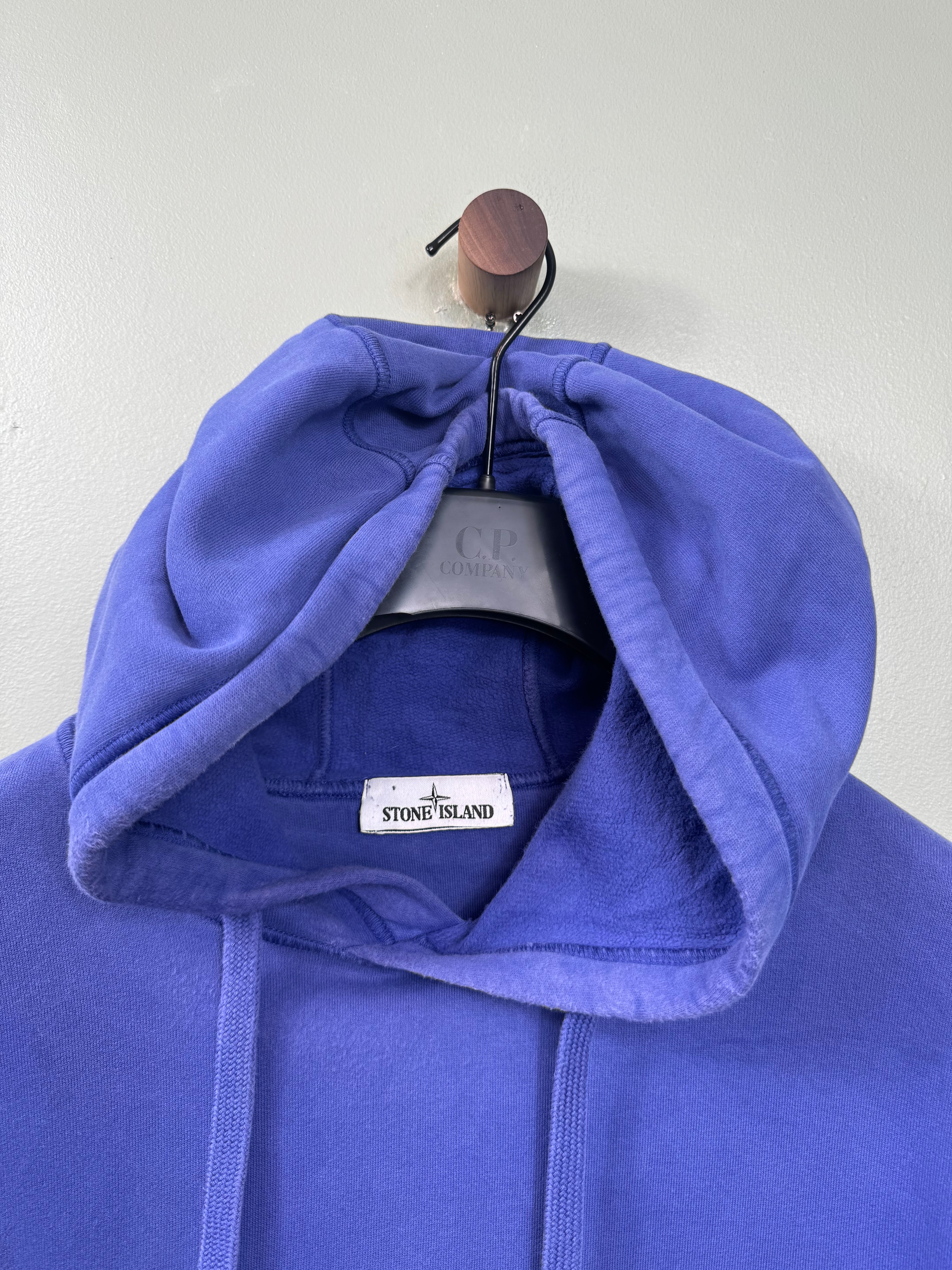 Stone Island Blue Hoodie