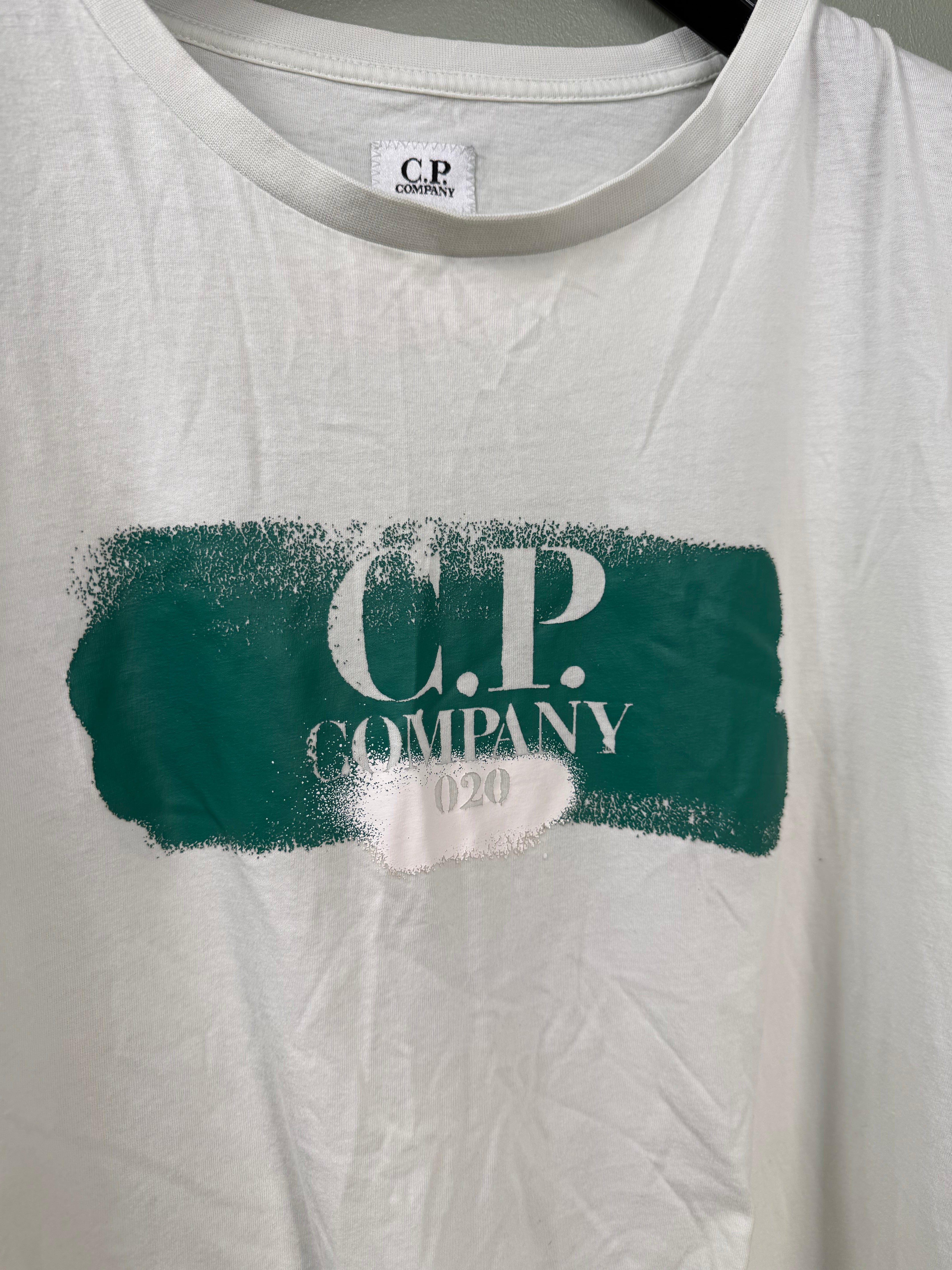 C.P. Company White T-Shirt