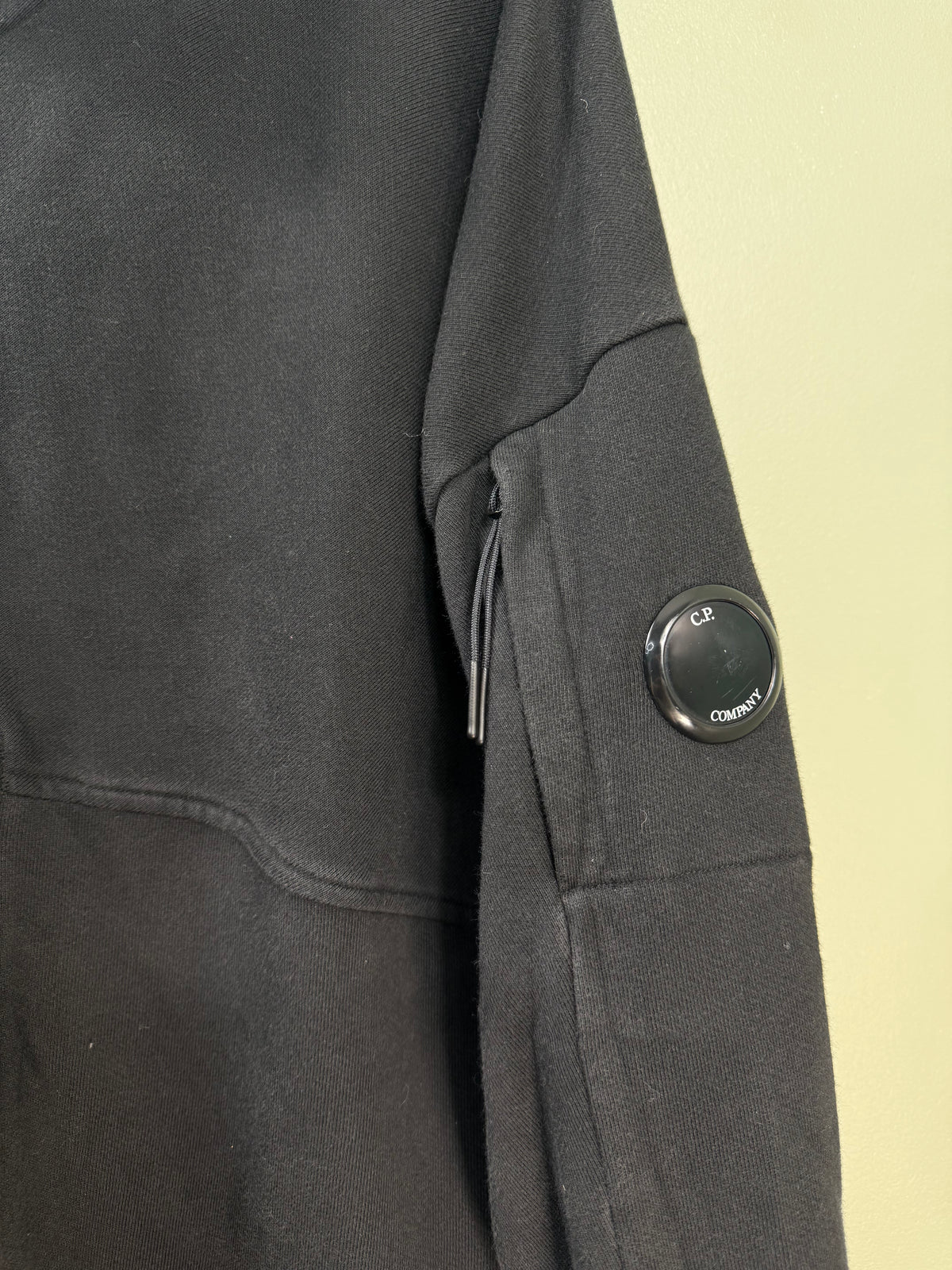 C.P. Company Black Full Zip Hoodie