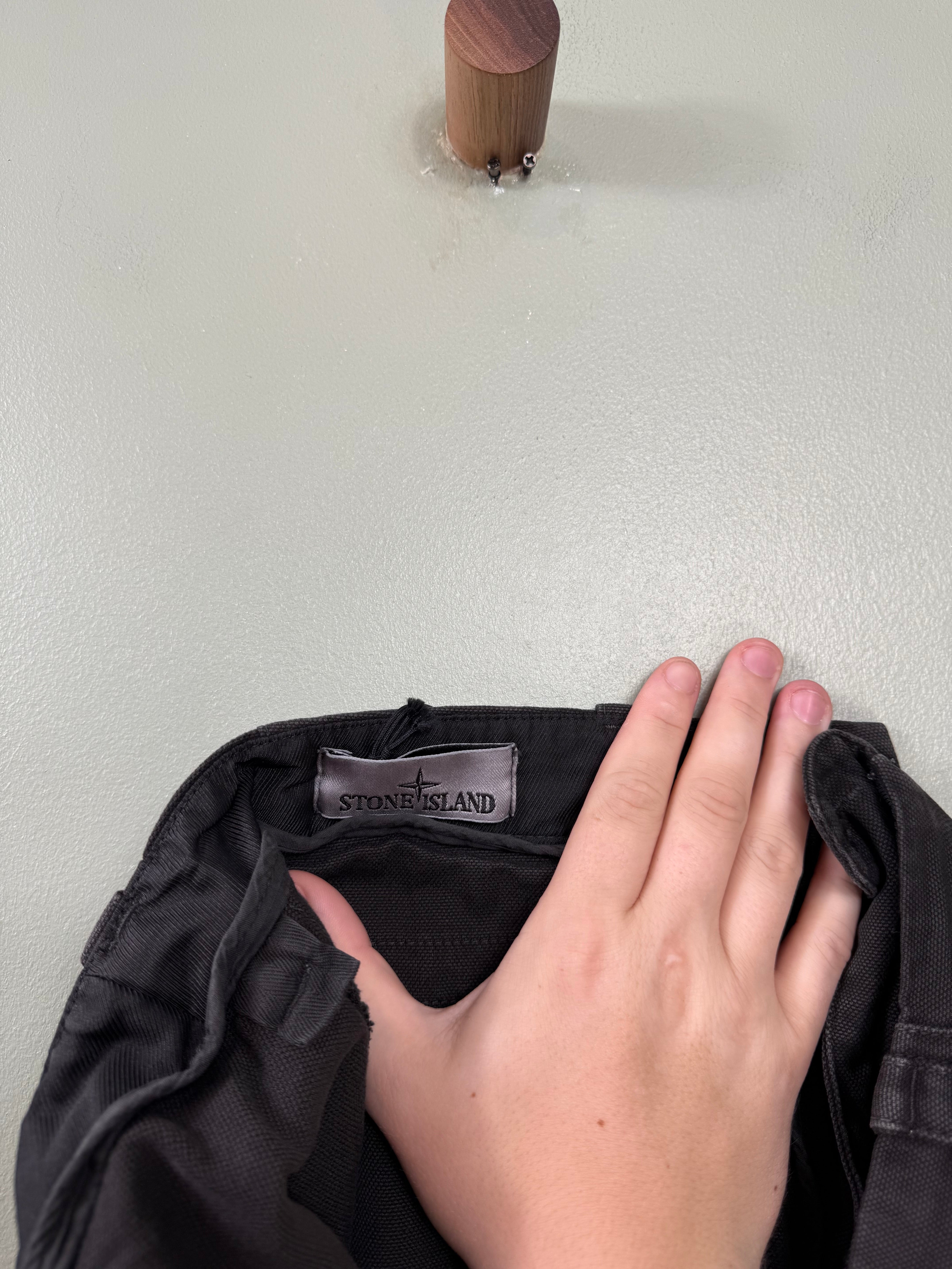 Stone Island Charcoal Grey RX Cargo Bottoms