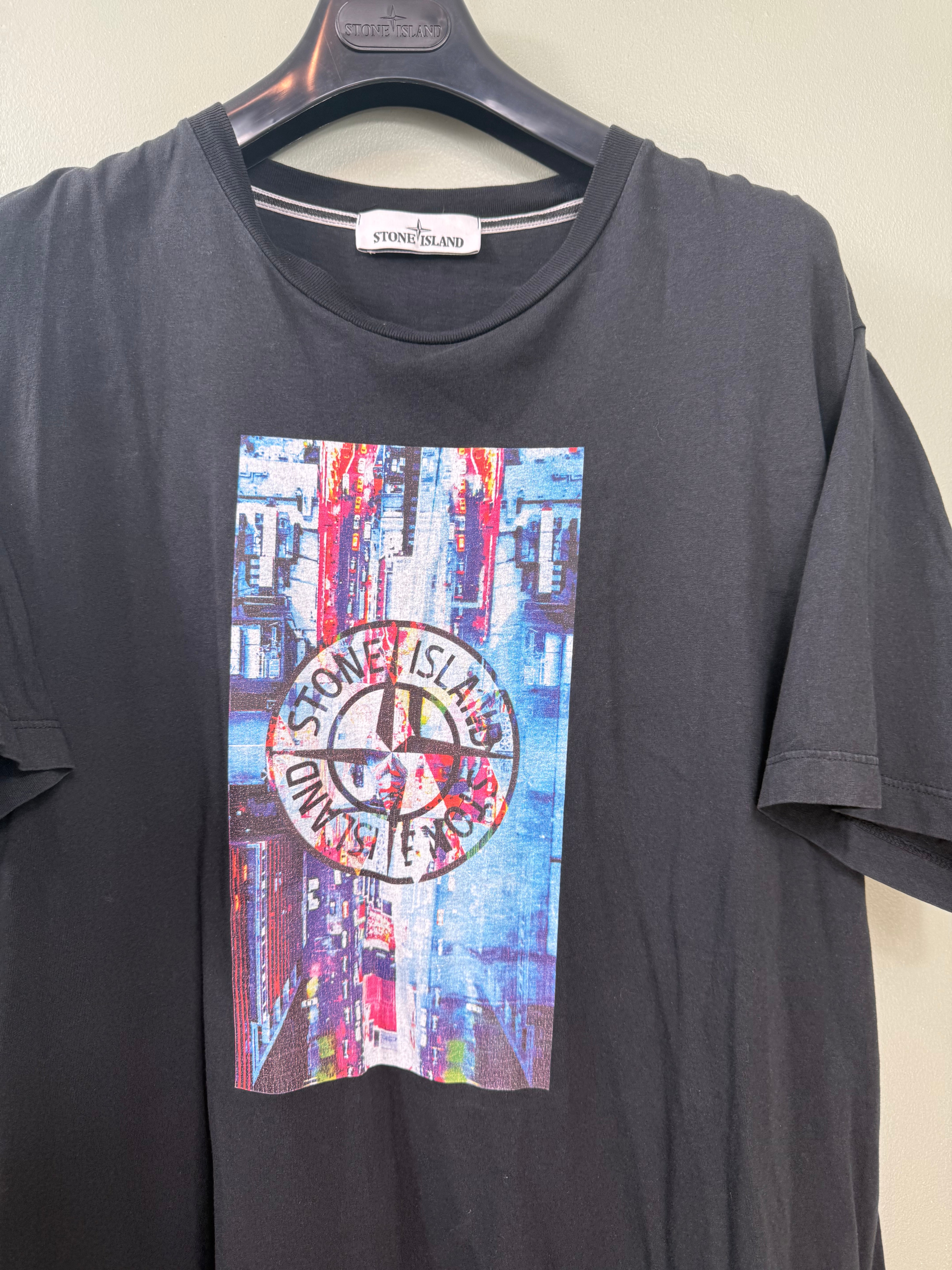 Stone Island Black T-Shirt