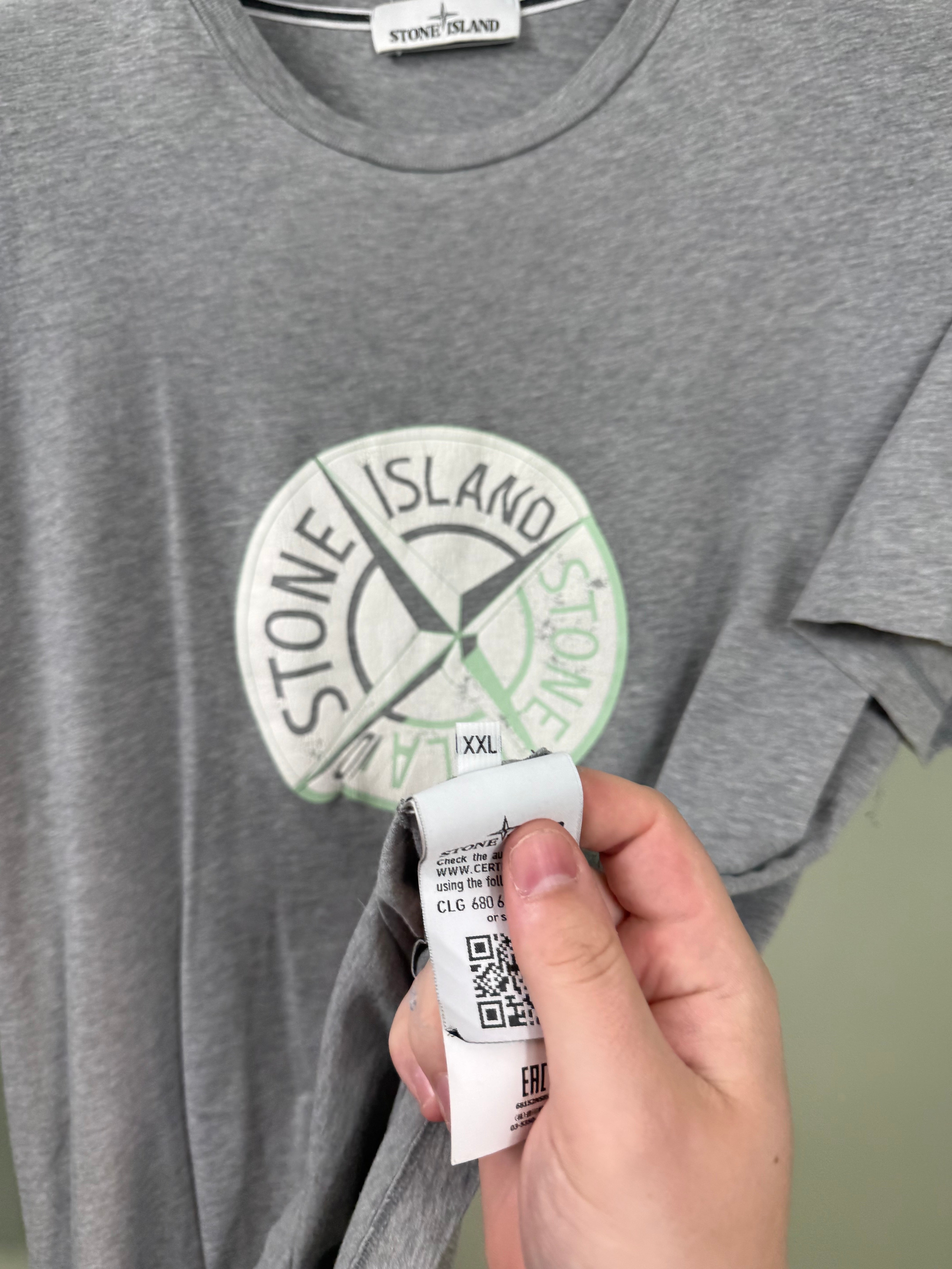 Stone Island Grey T-Shirt