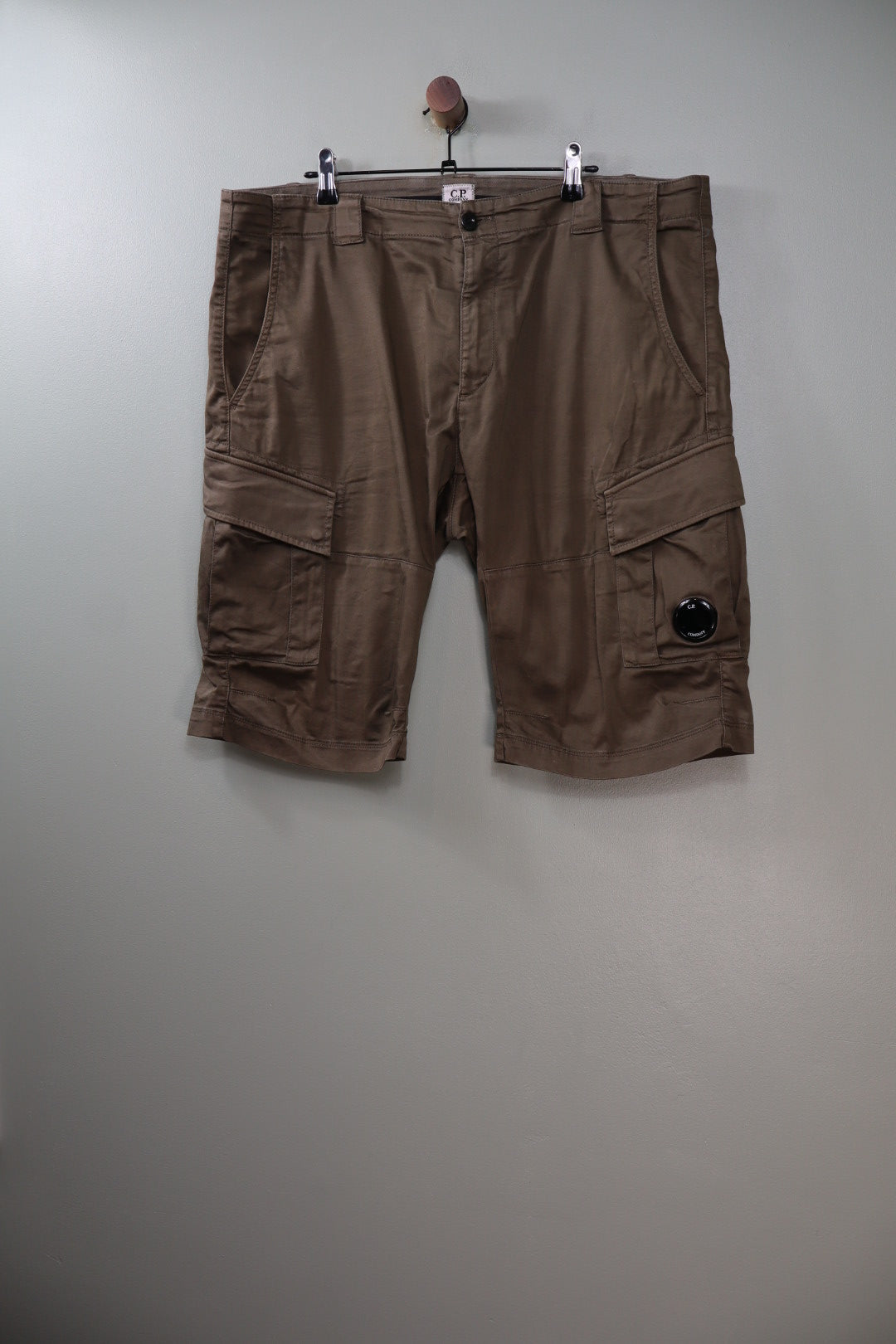C.P. Company Khaki Cargo Shorts