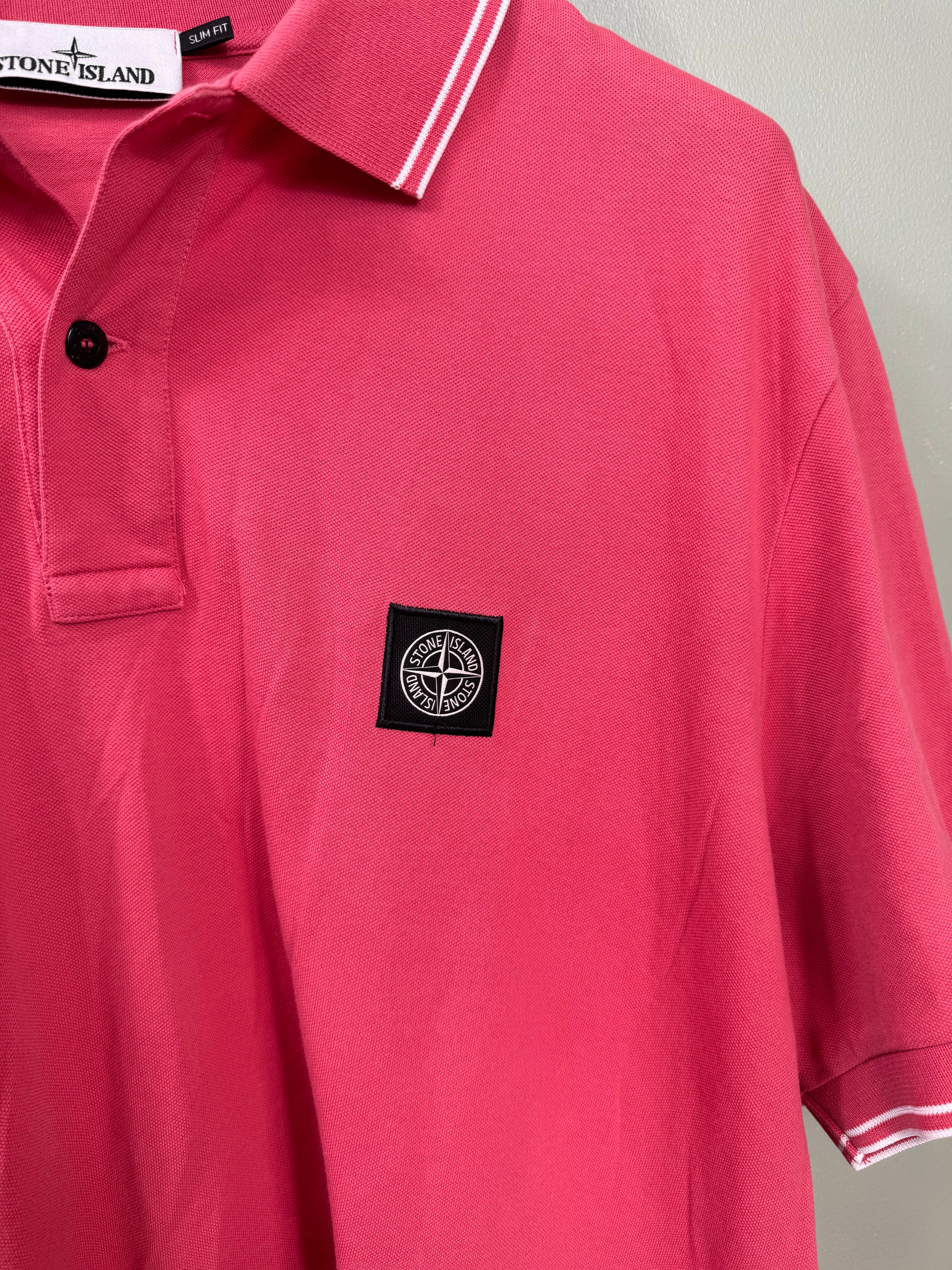 Stone Island Pink Polo