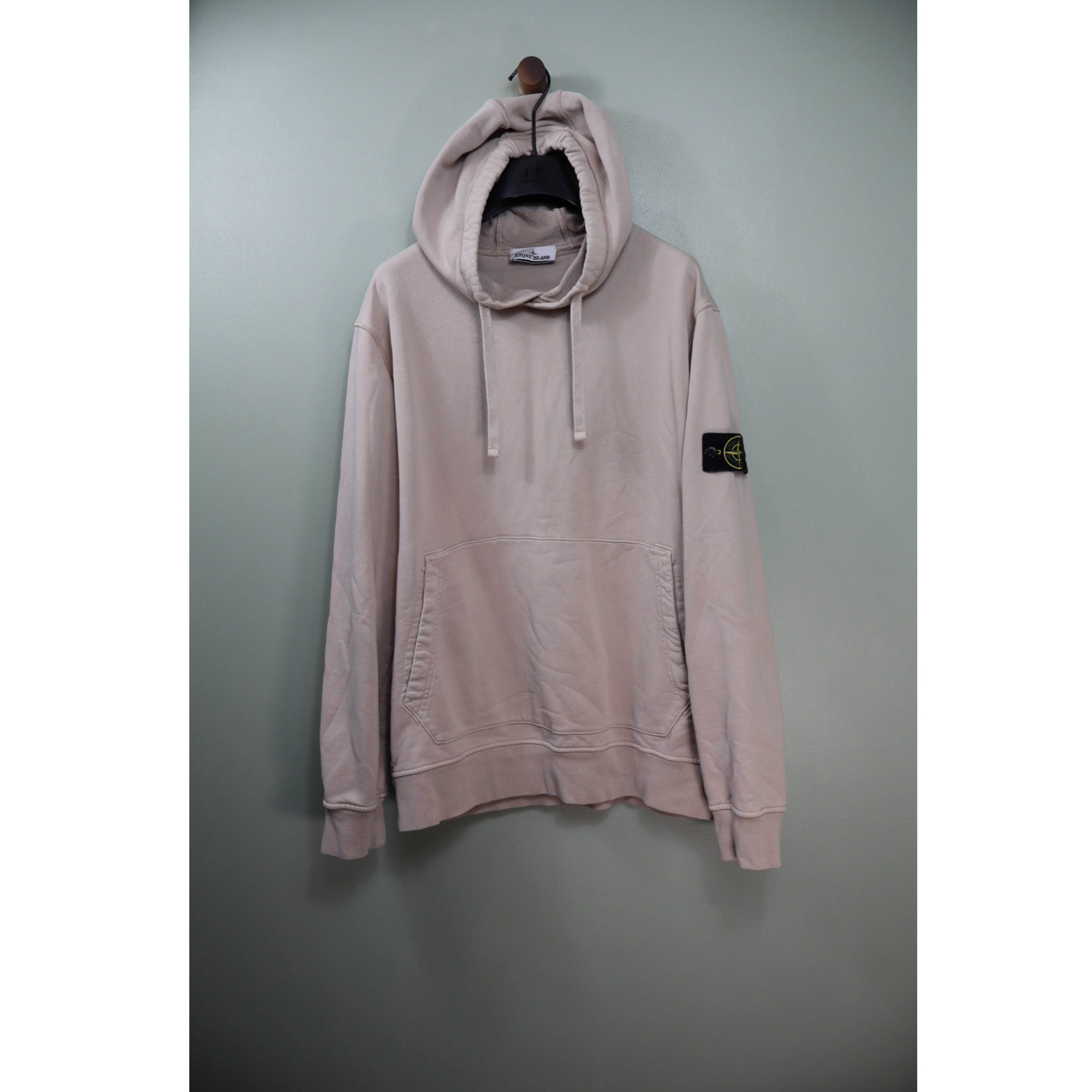 Stone Island Beige Hoodie
