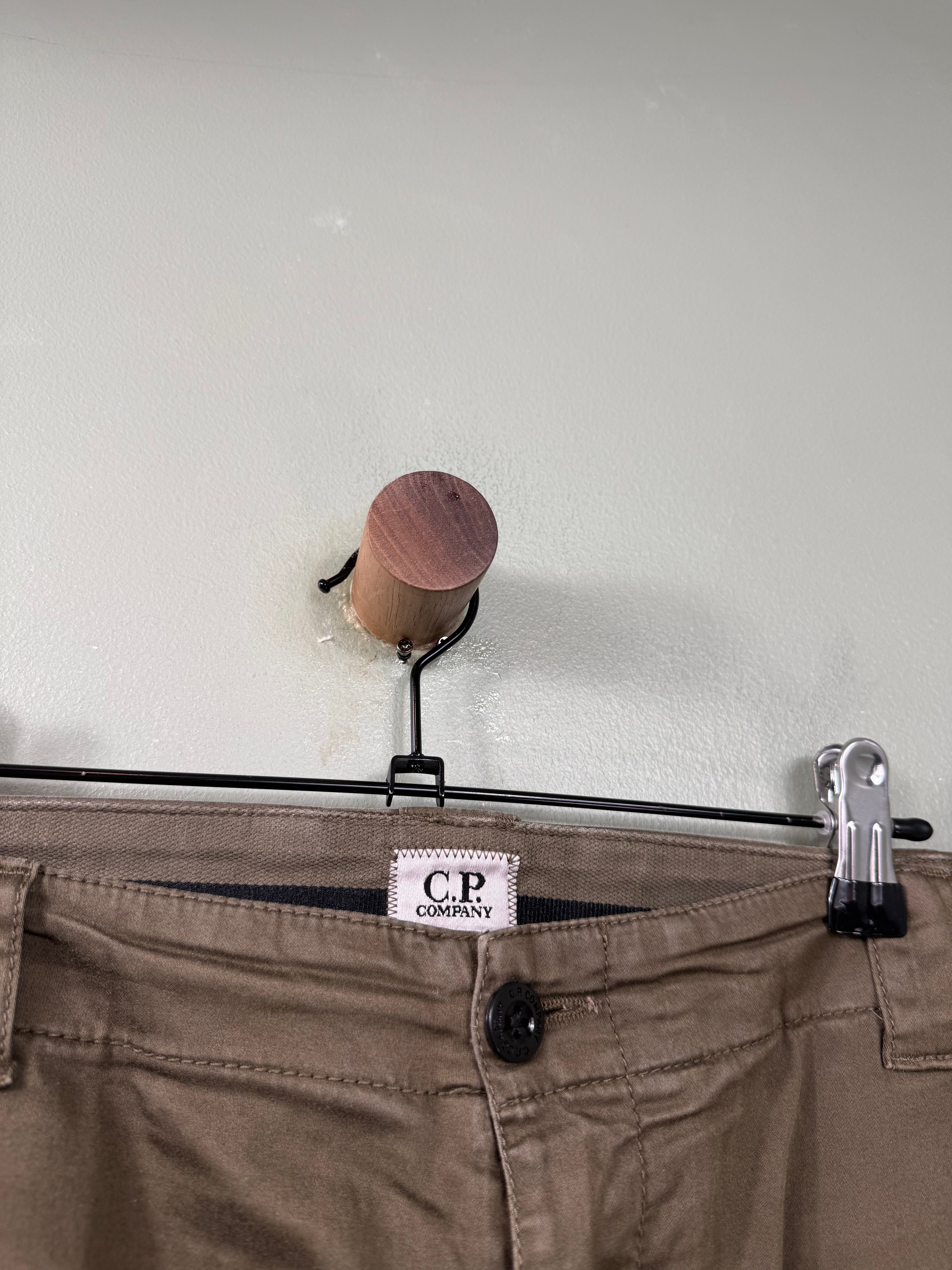 C.P. Company Khaki Cargo Shorts