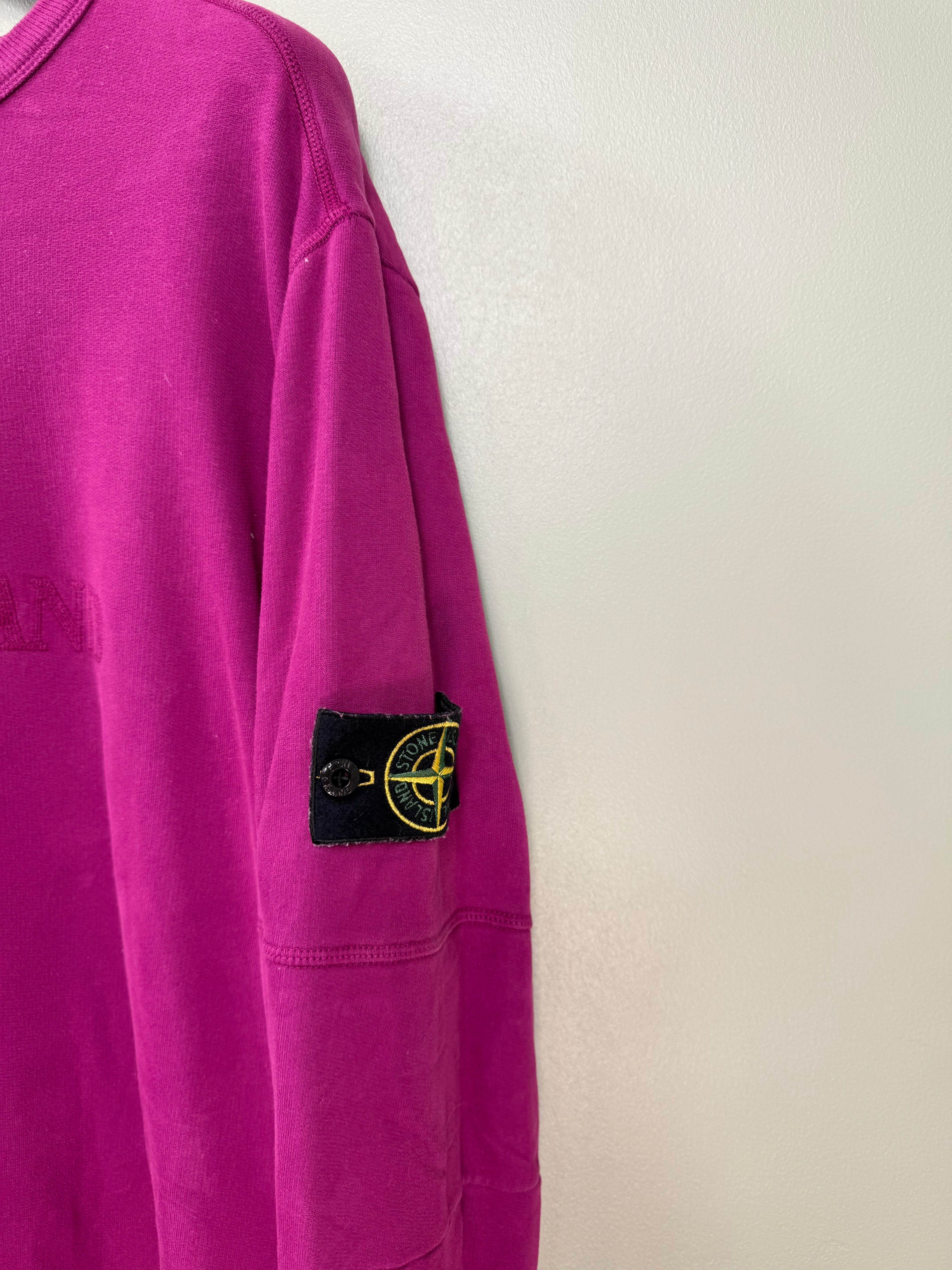 Stone Island Purple Jumper