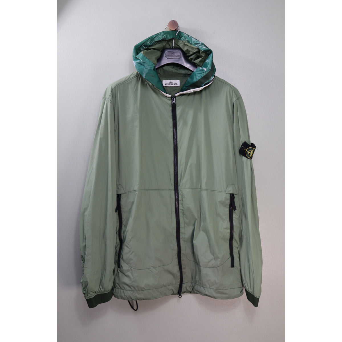 Stone Island Green Skin Touch Jacket