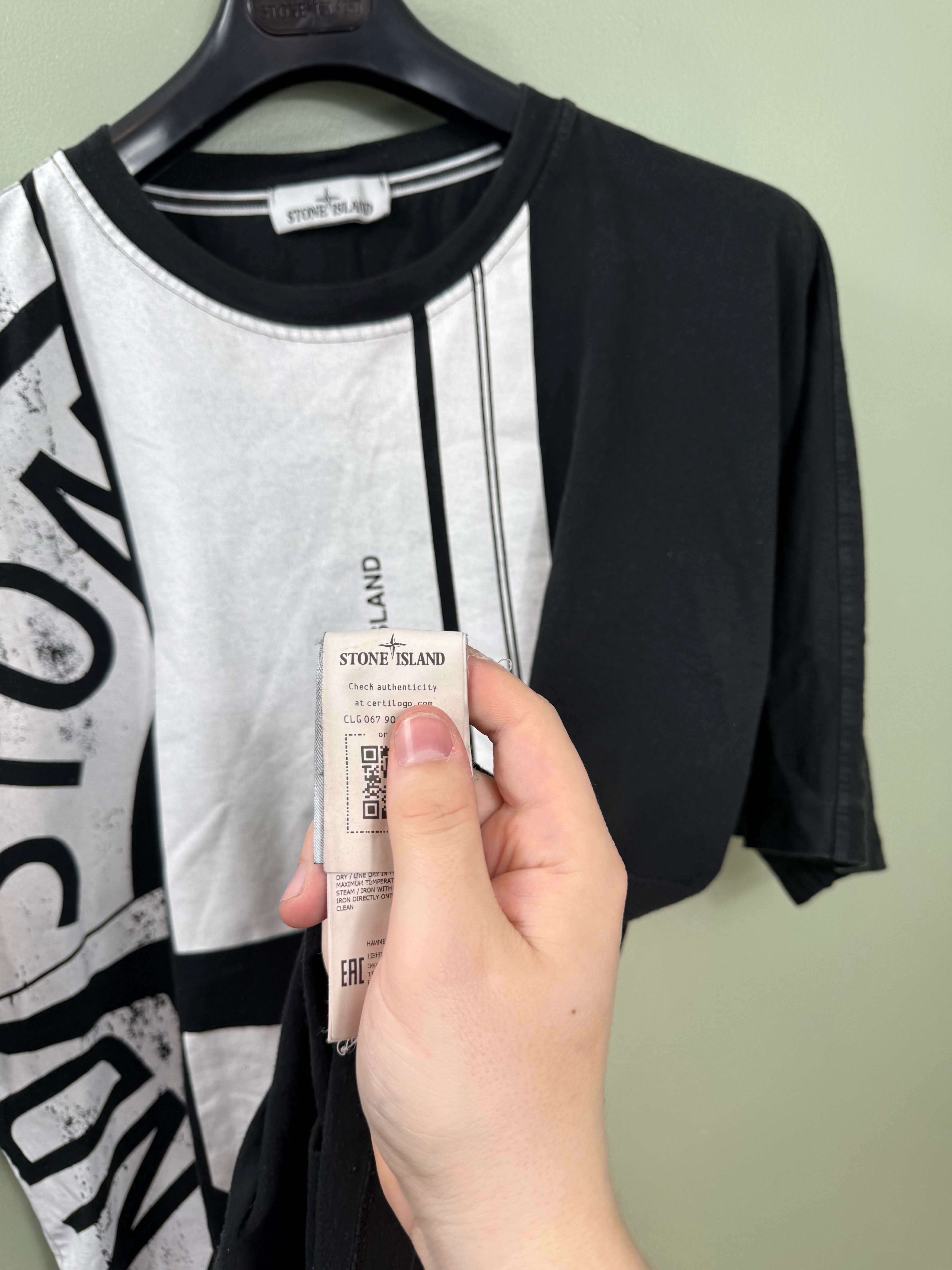 Stone Island Black T-Shirt