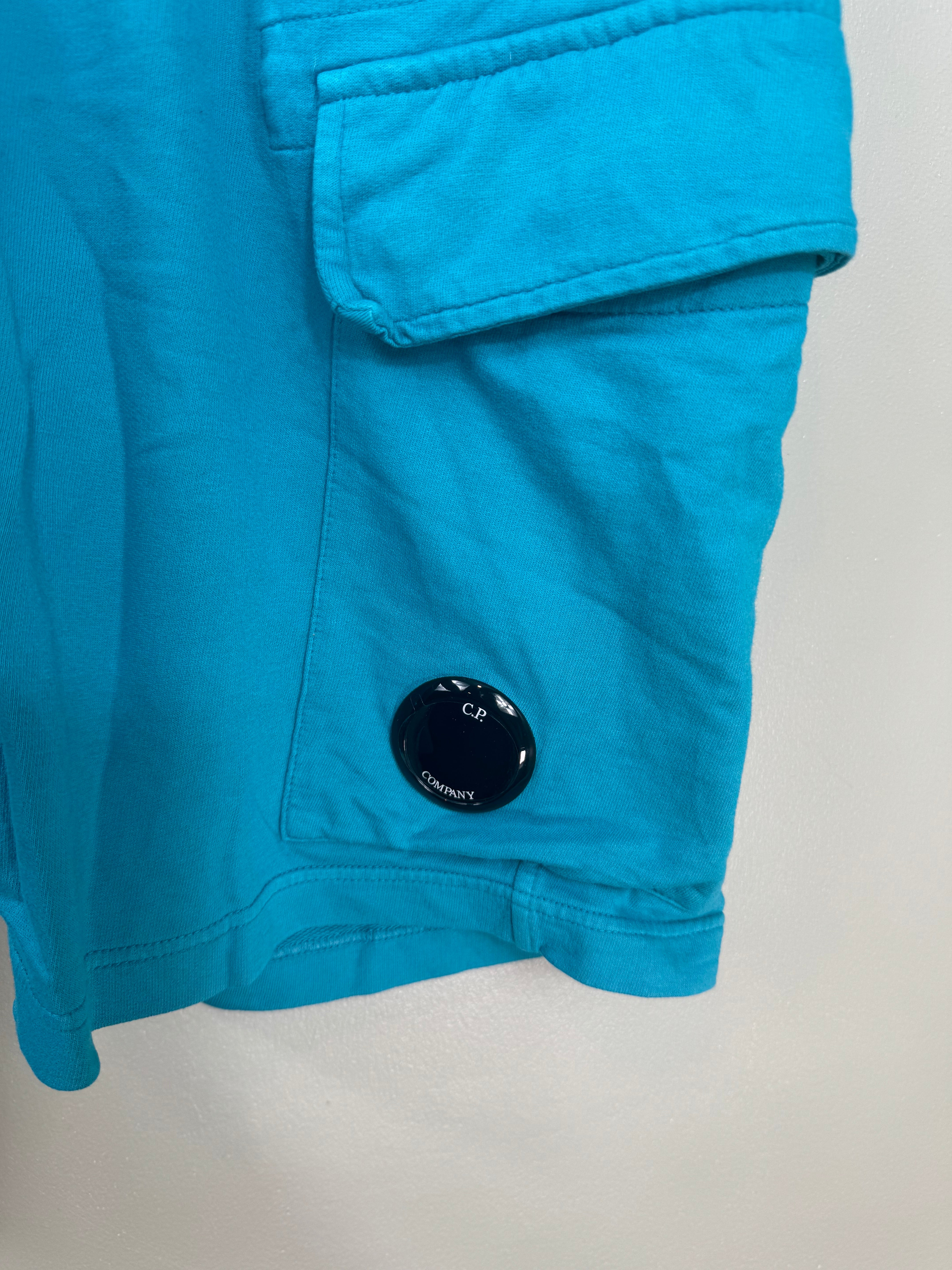C.P. Company Aqua Blue Shorts